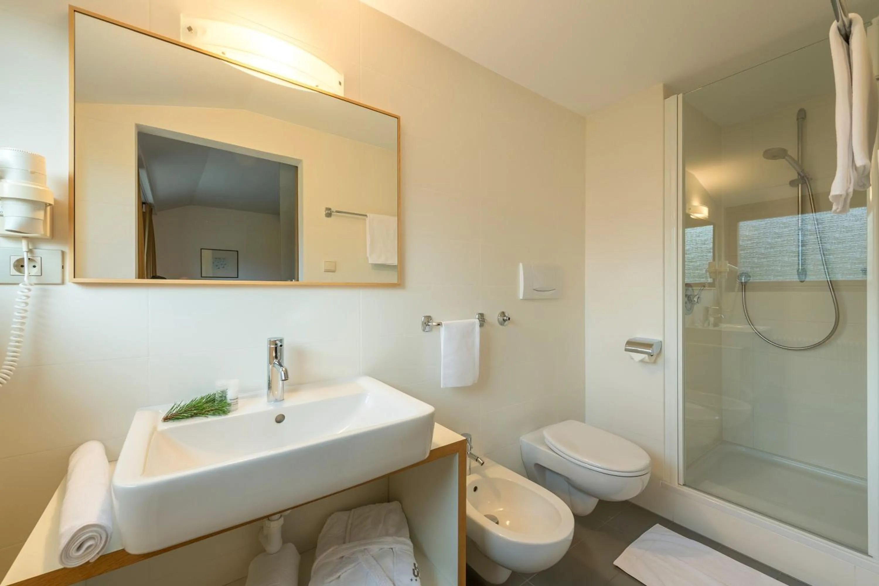 Shower in Hotel Tre Cime Sesto - Sexten