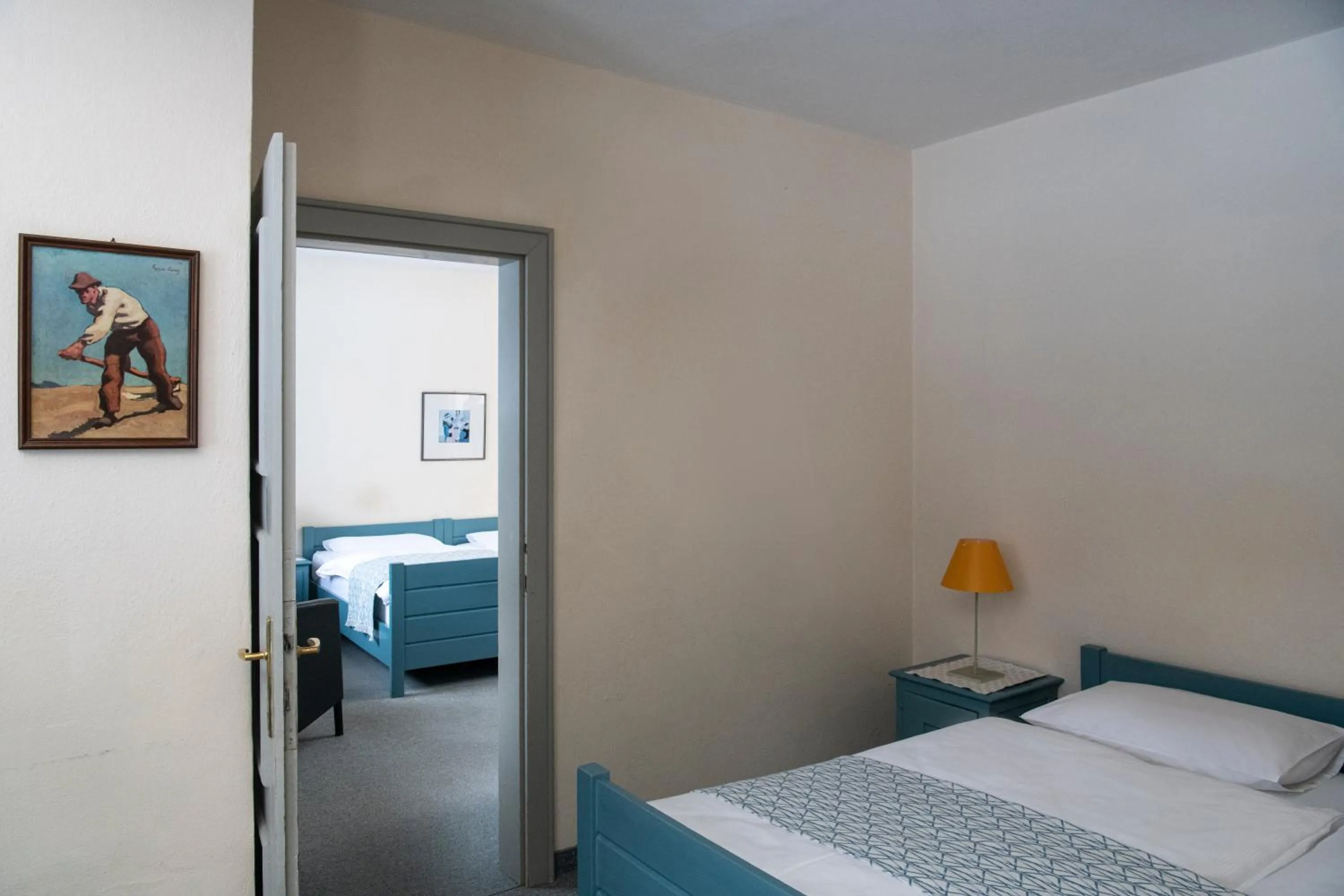 Photo of the whole room, Bed in Hotel Tre Cime Sesto - Sexten