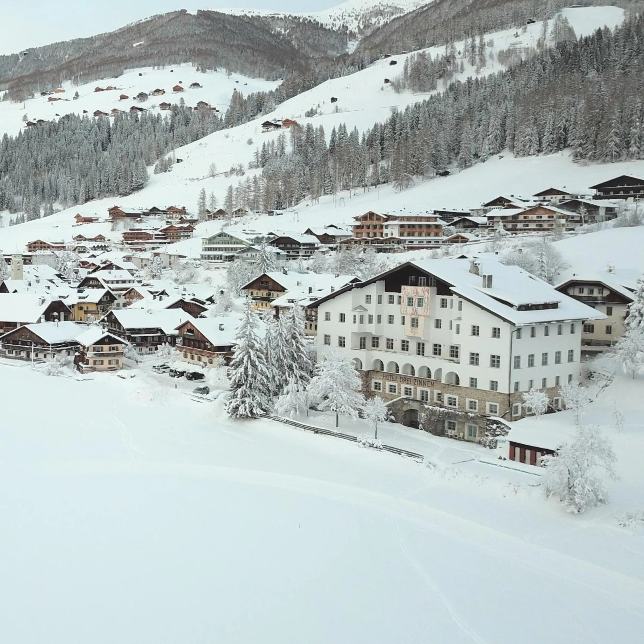 Property building in Hotel Tre Cime Sesto - Sexten