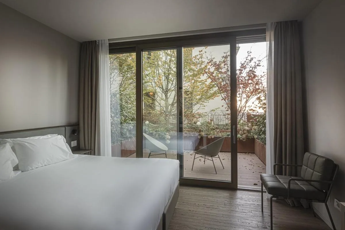 Bed in Hotel Promessi Sposi