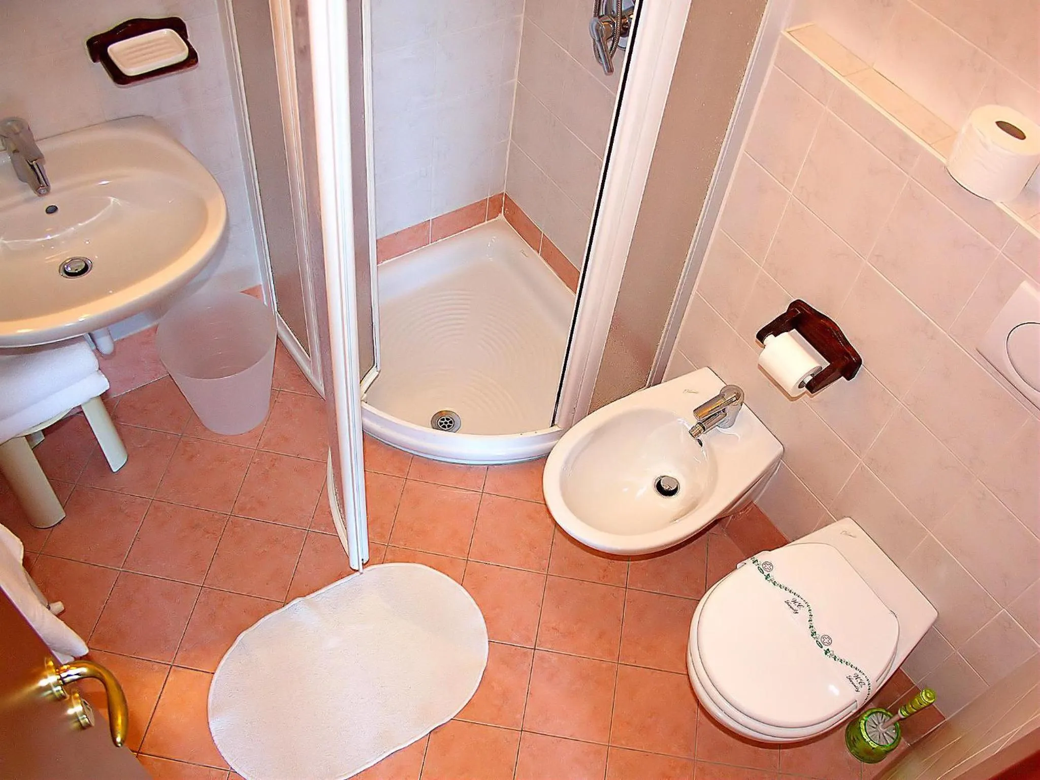 Shower in Hotel Menapace