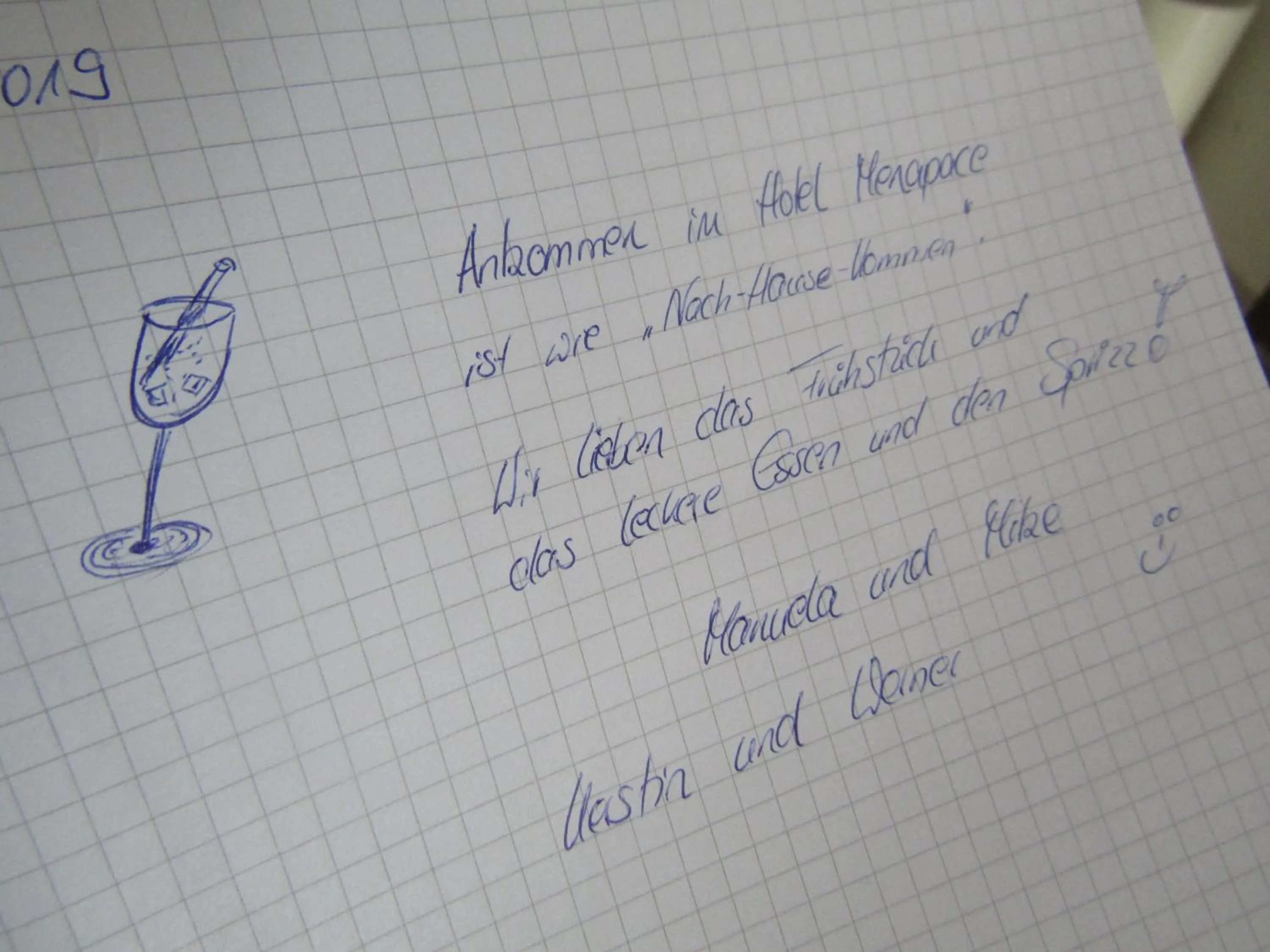 Certificate/Award in Hotel Menapace