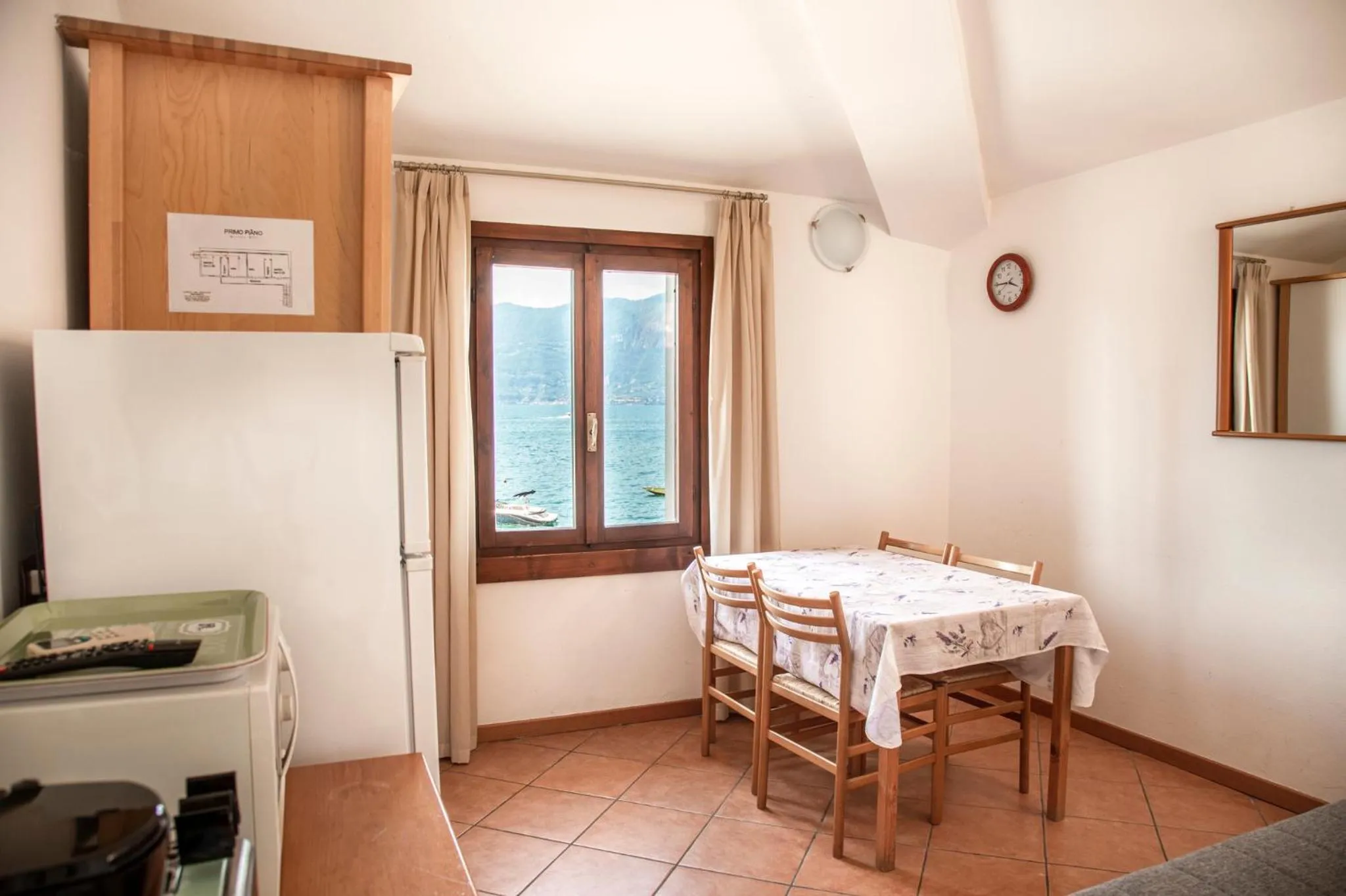 Kitchen or kitchenette in Hotel Menapace