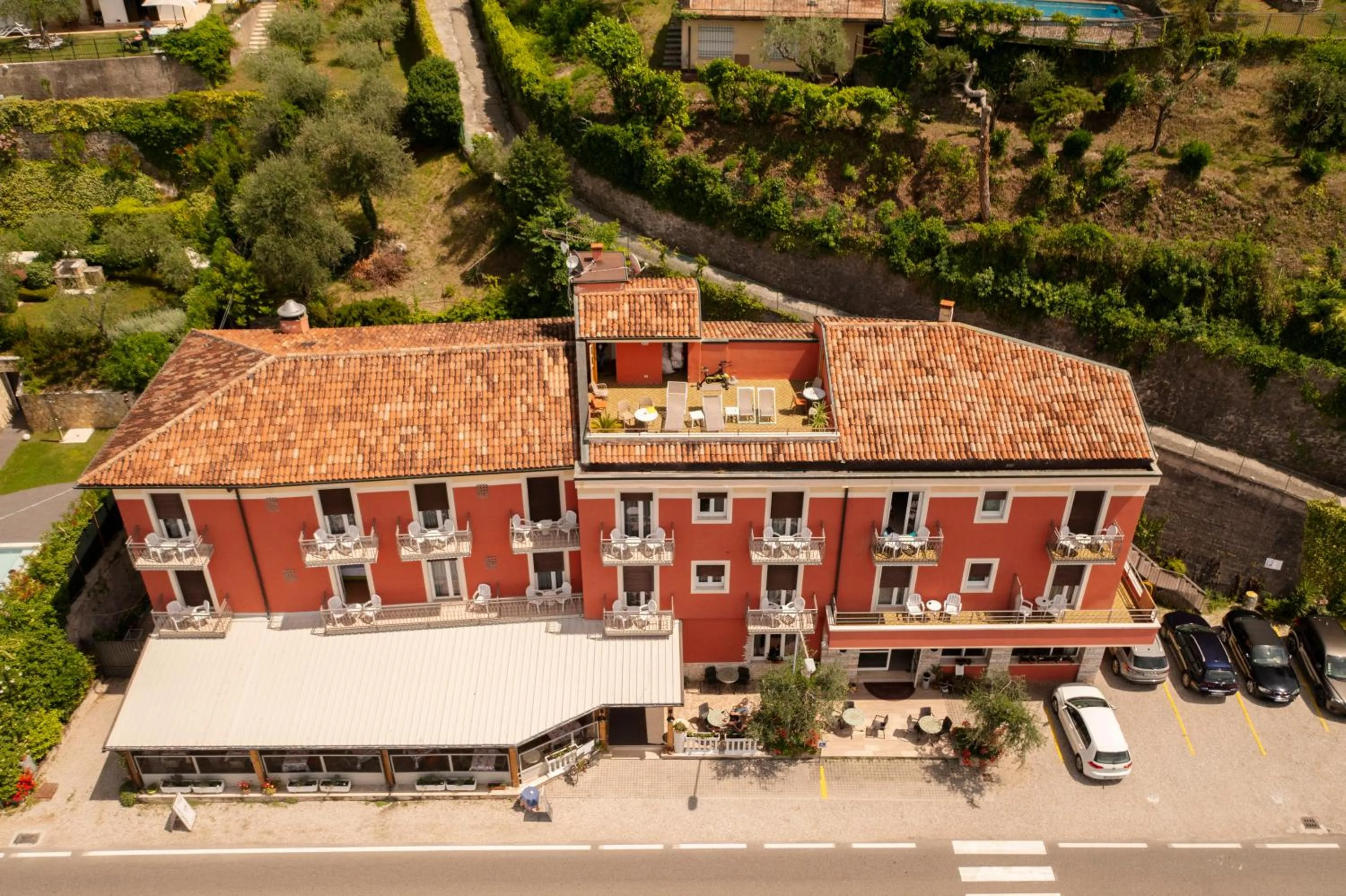 Property building in Hotel Menapace