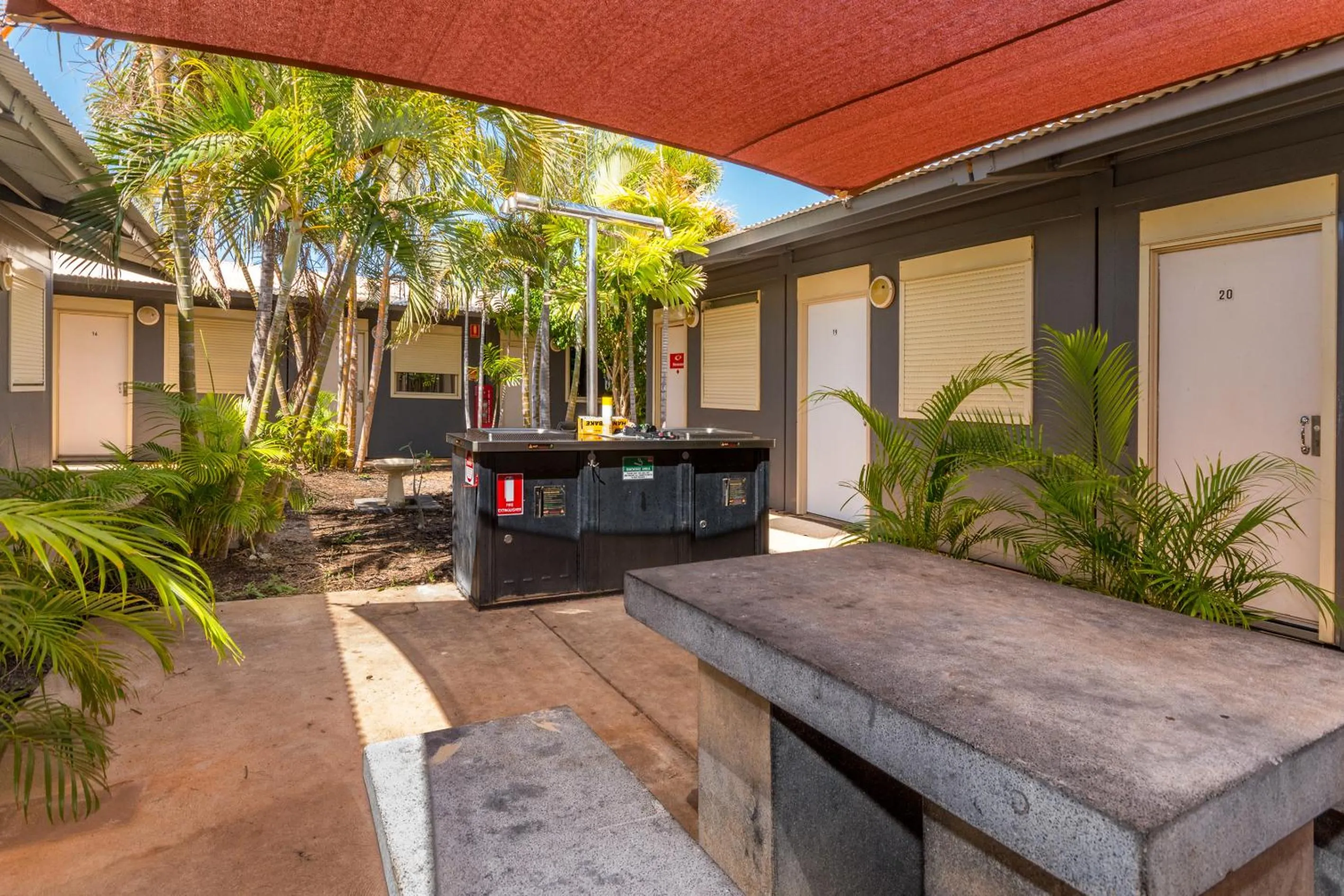BBQ facilities in Econo Lodge Karratha