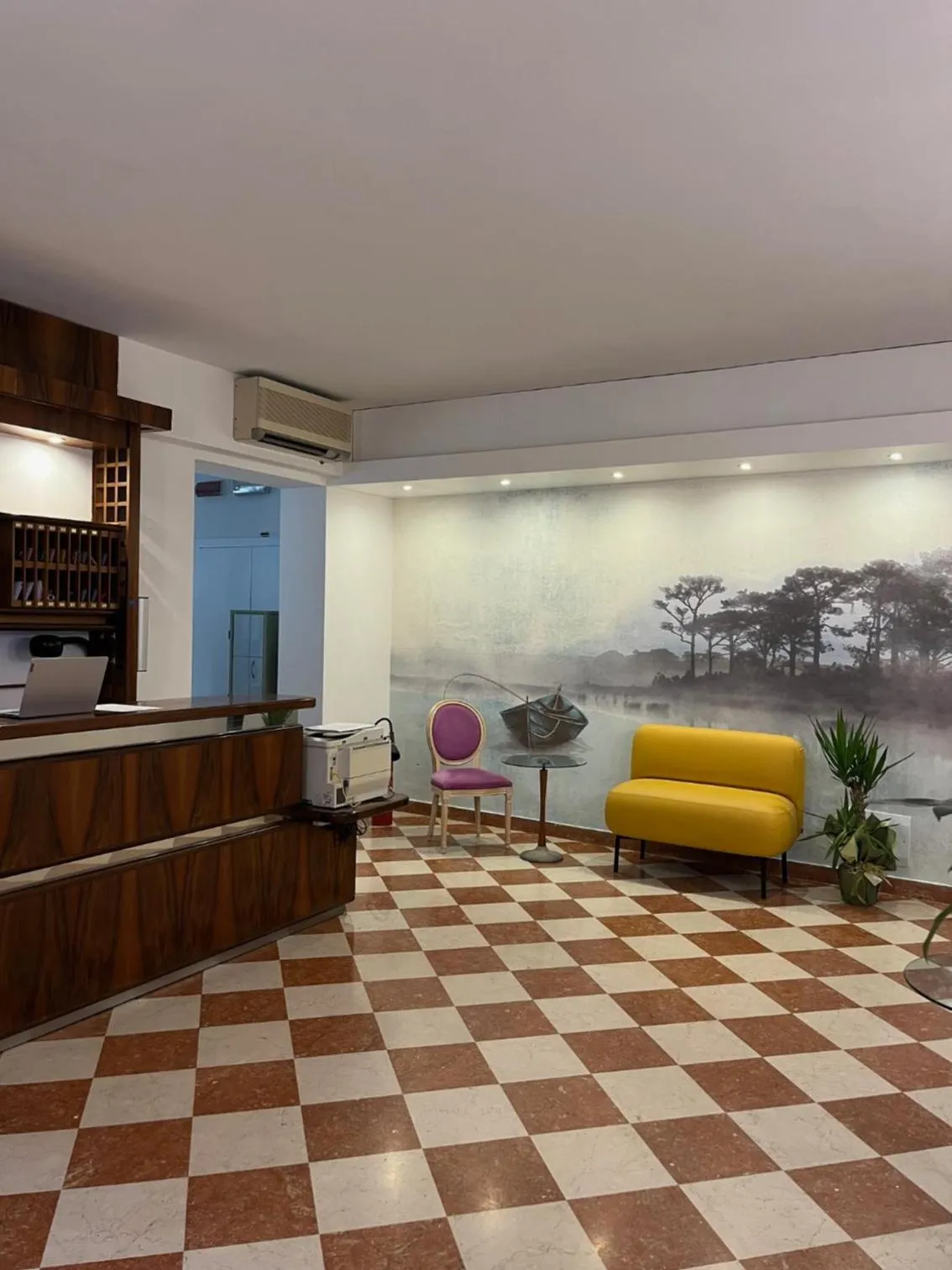 Lobby or reception in Albergo All'Ancora