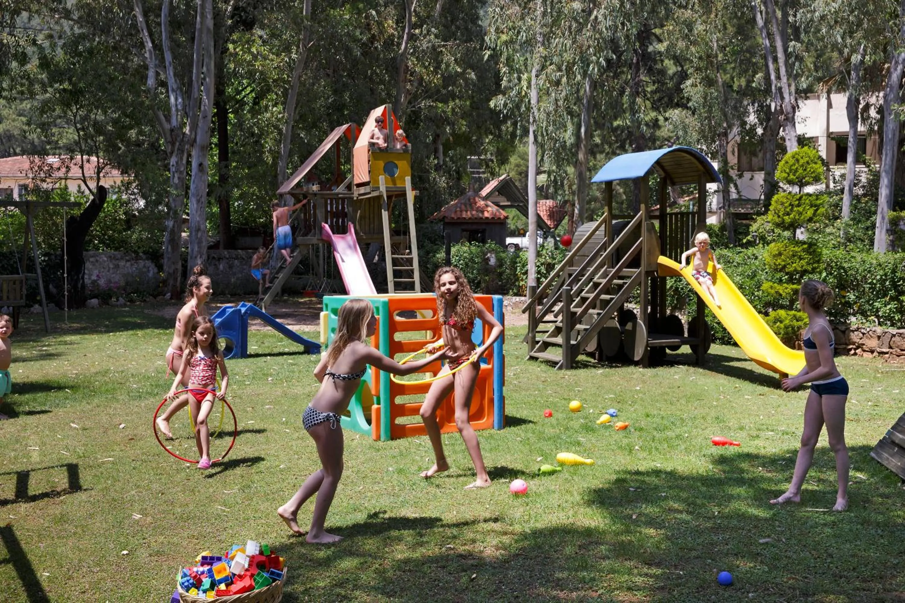 People in Marti Resort Deluxe Hotel