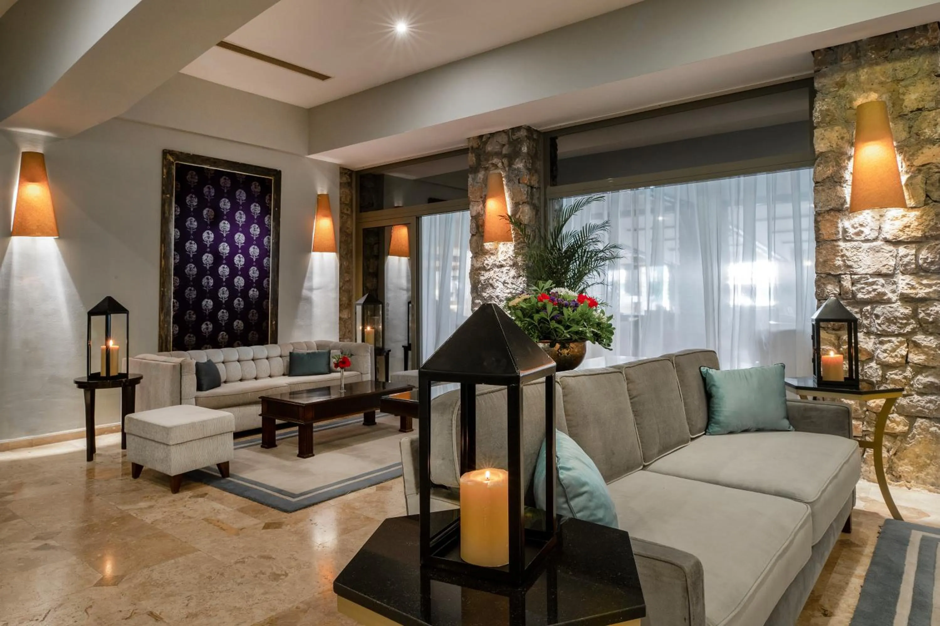 Decorative detail in Marti Resort Deluxe Hotel