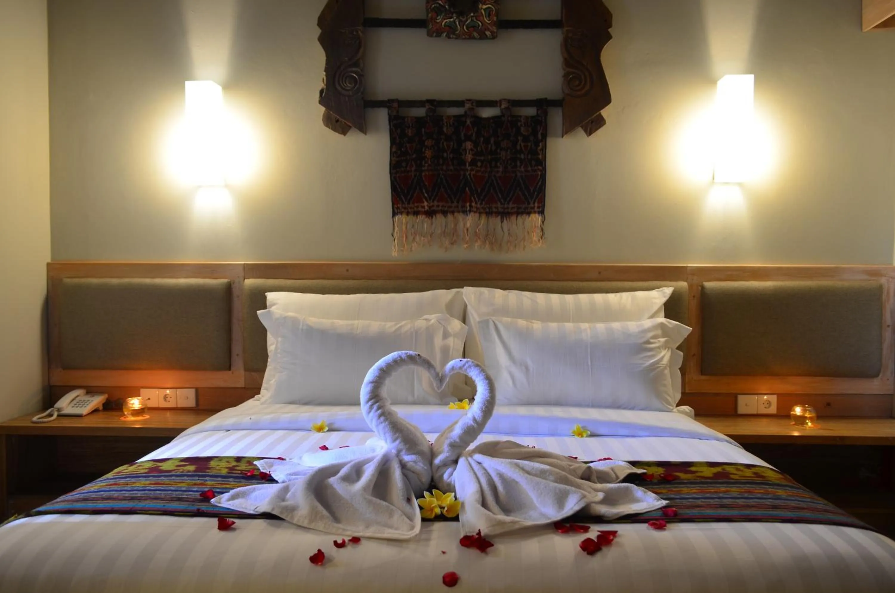 Bed in Tetirah Boutique Hotel