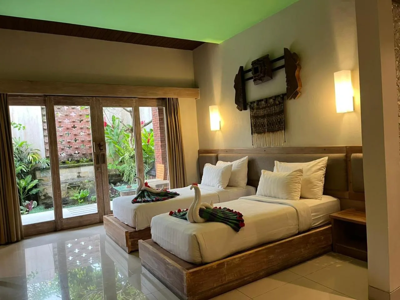 Bed in Tetirah Boutique Hotel