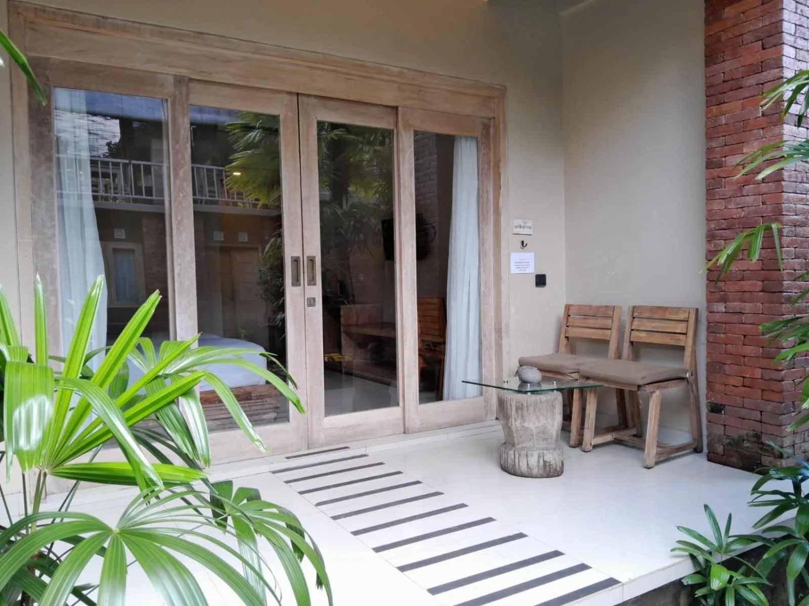 Balcony/Terrace in Tetirah Boutique Hotel