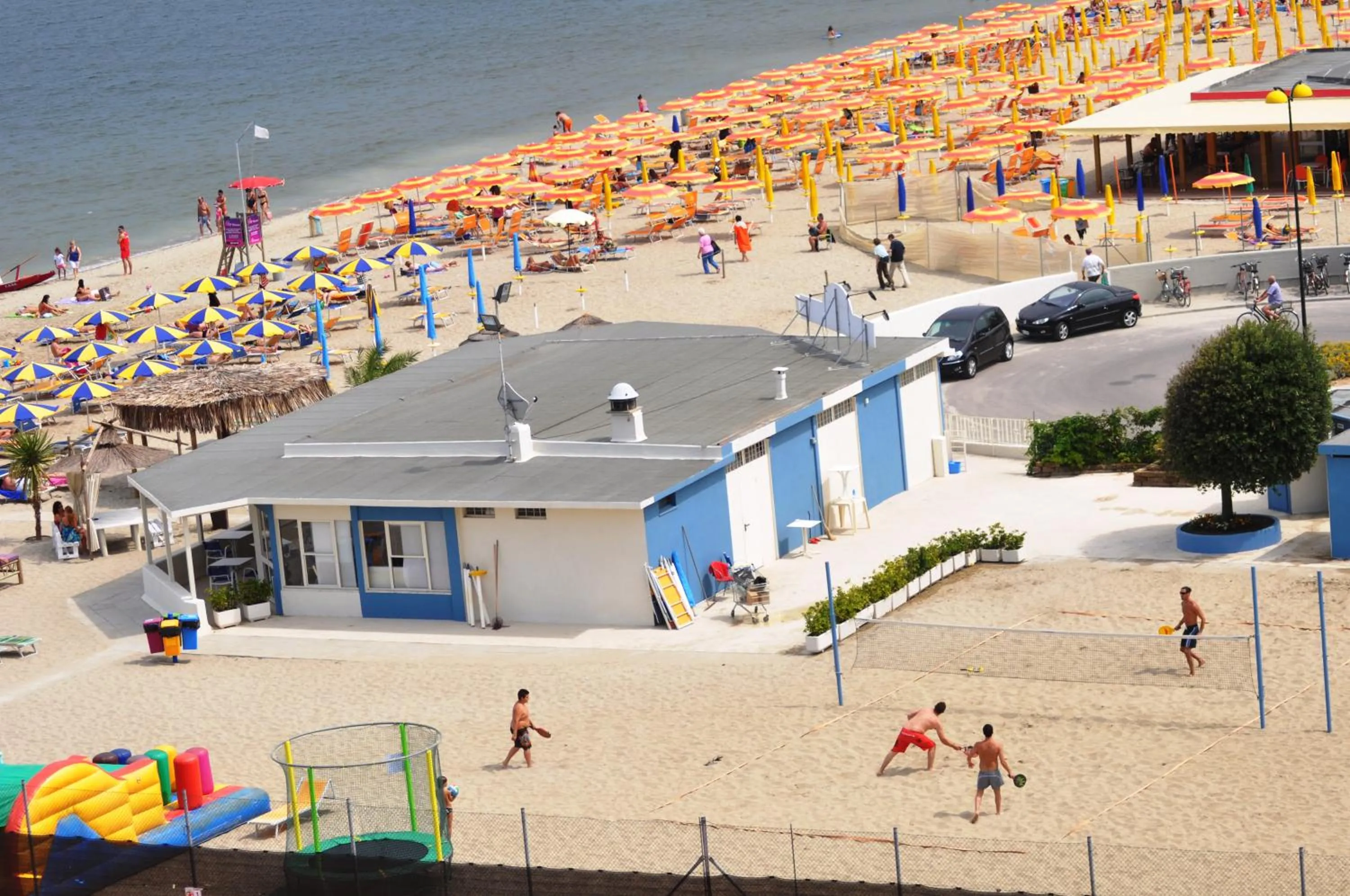 Beach in Grand Hotel Azzurra Club