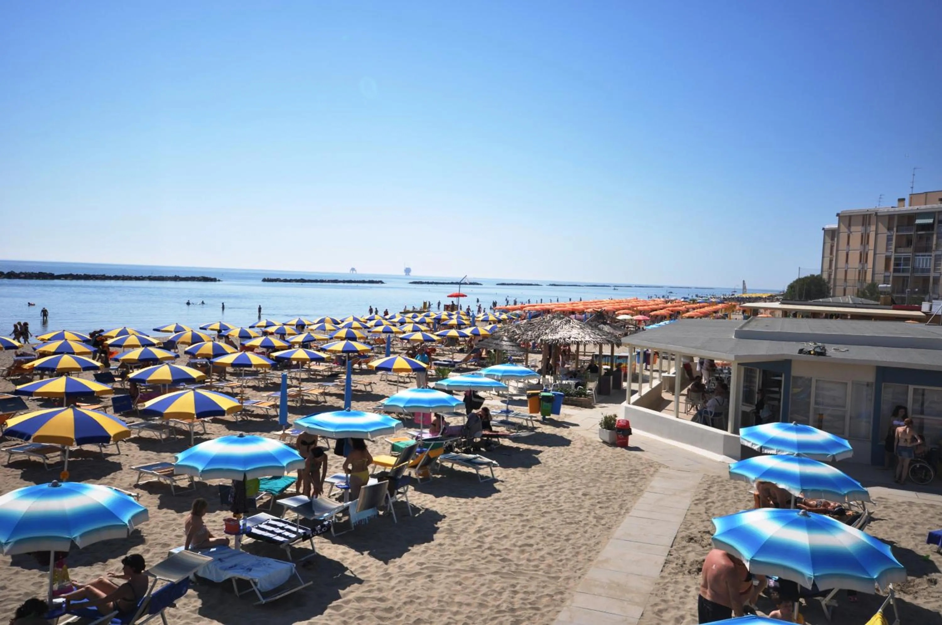 Beach in Grand Hotel Azzurra Club
