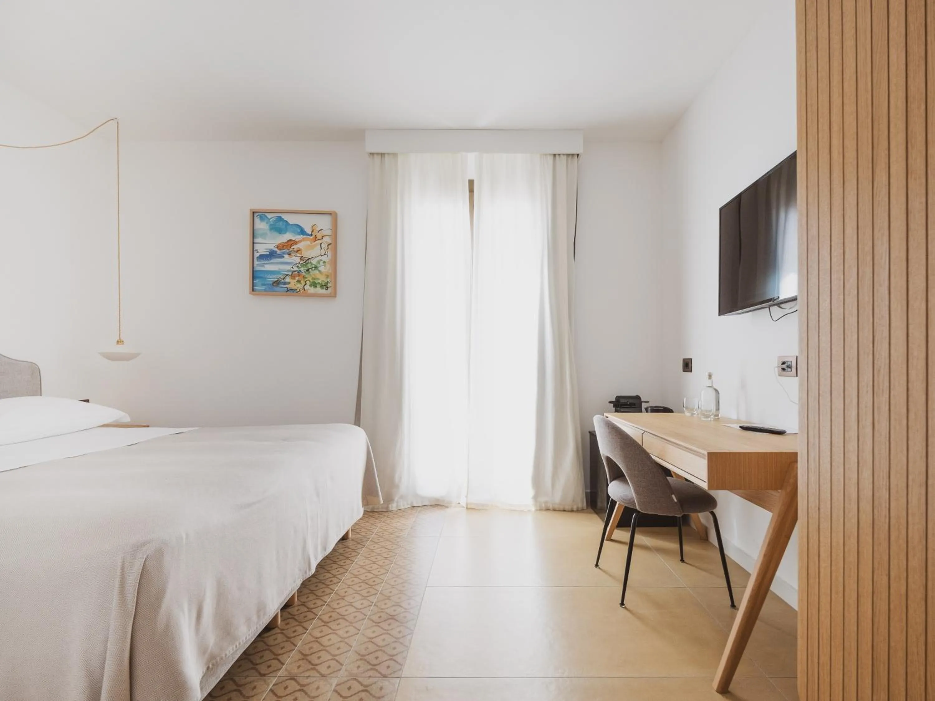 Bed in Tramas Hotel & Spa