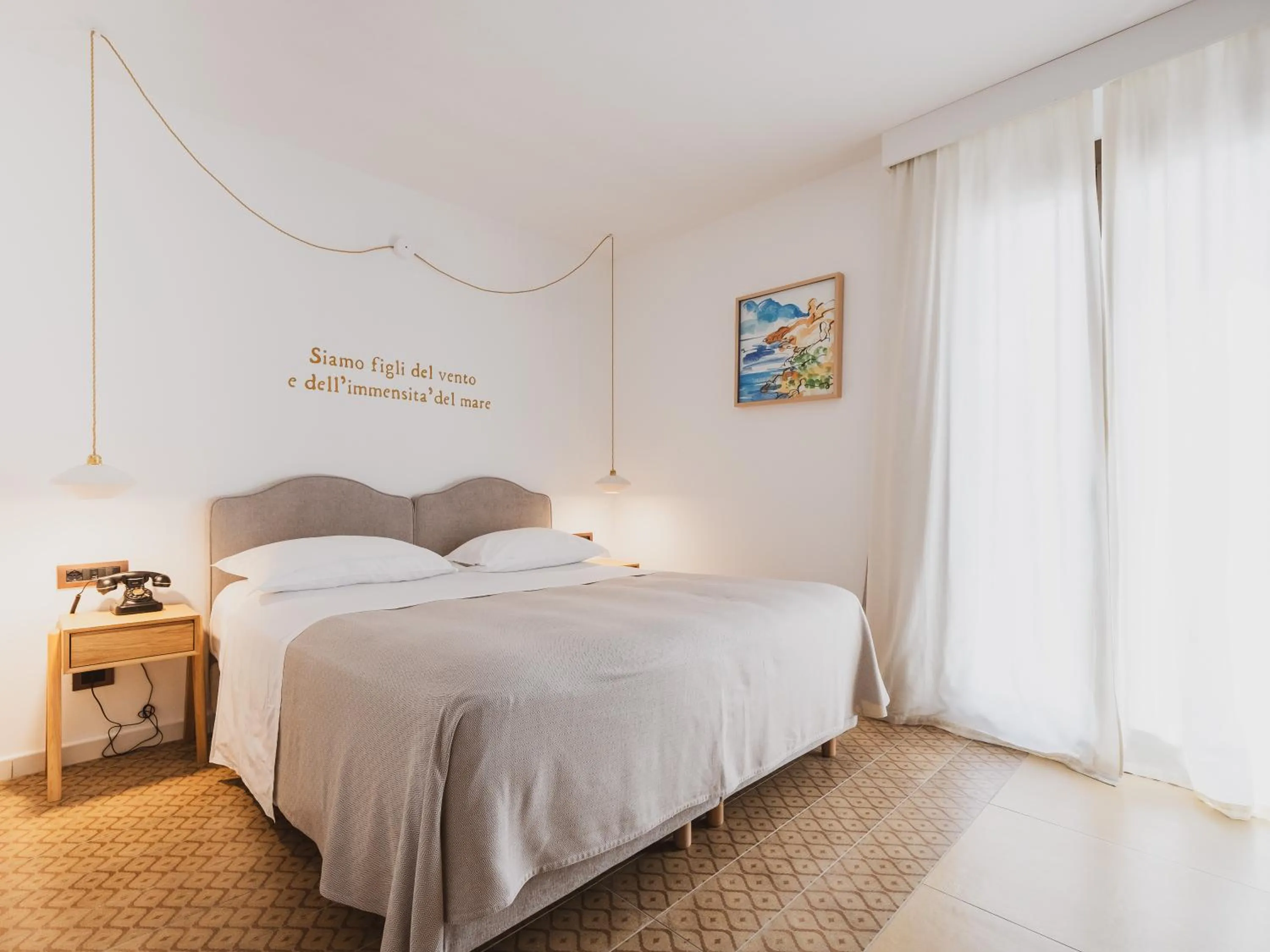 Bed in Tramas Hotel & Spa