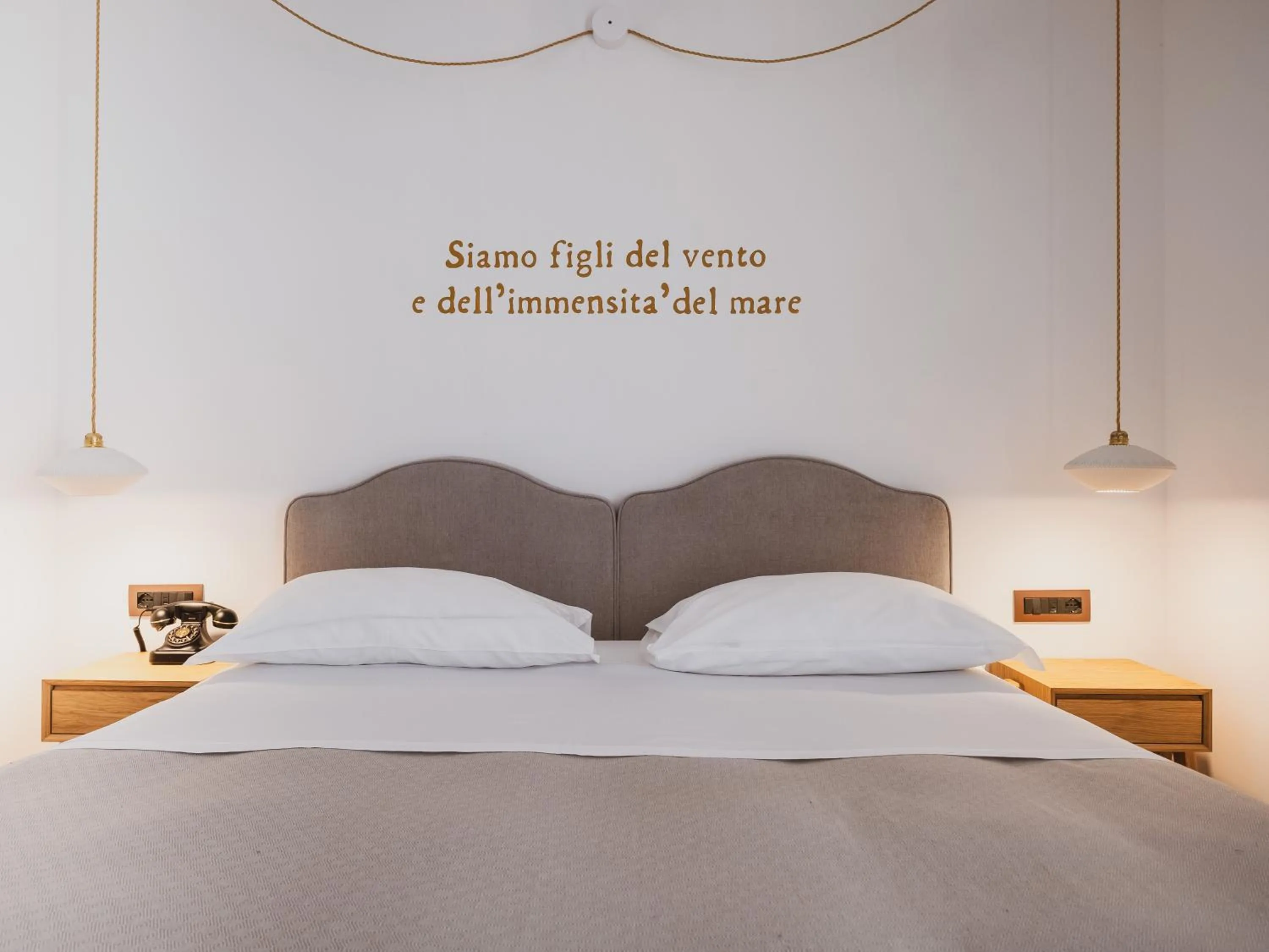 Bed in Tramas Hotel & Spa