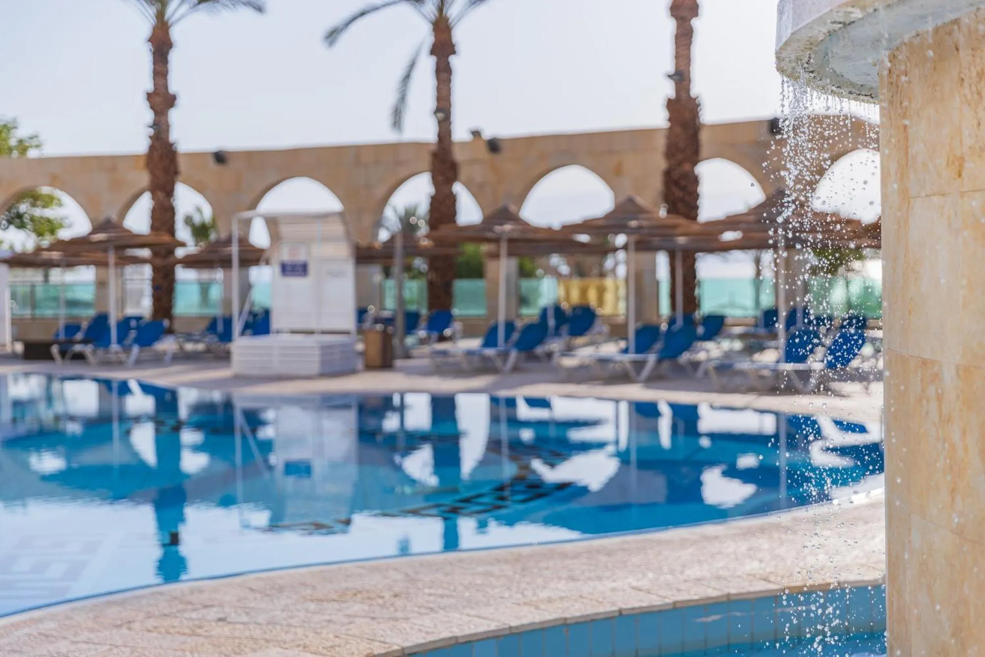 Swimming pool in Enjoy Dead Sea Hotel