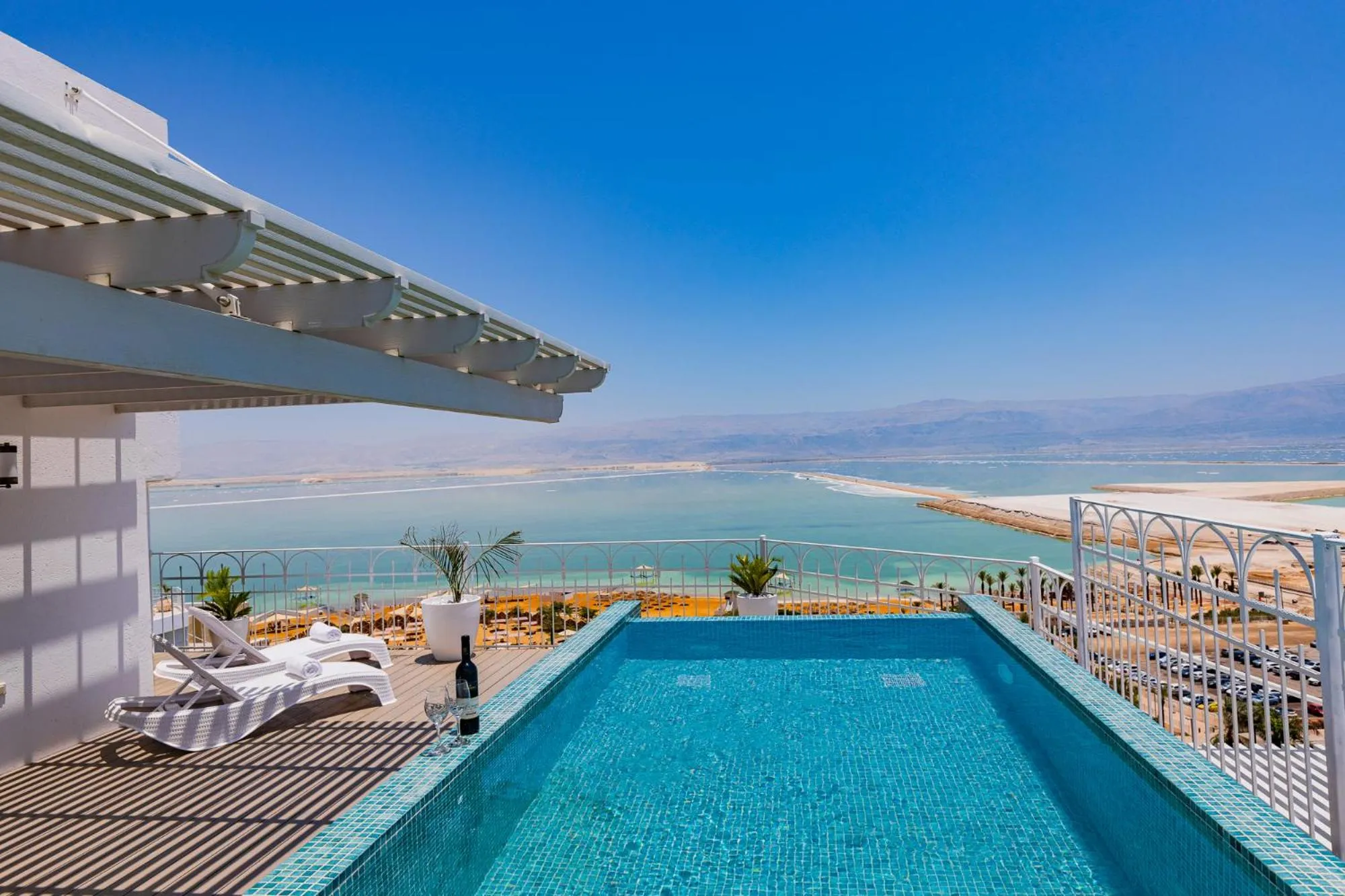 Balcony/Terrace in Enjoy Dead Sea Hotel
