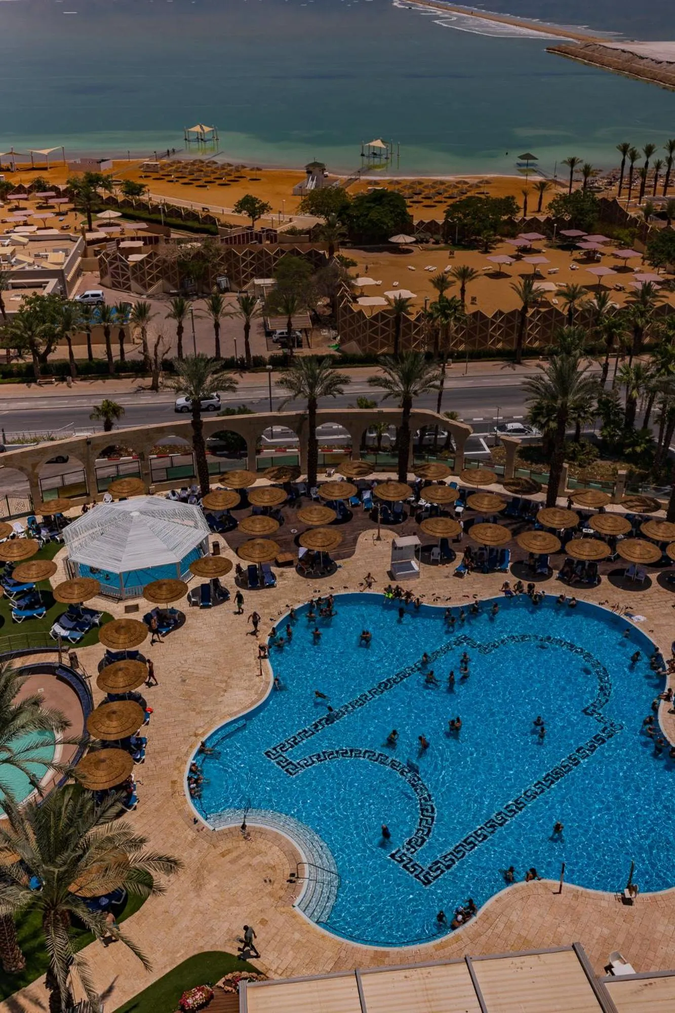 Bird's eye view in Enjoy Dead Sea Hotel