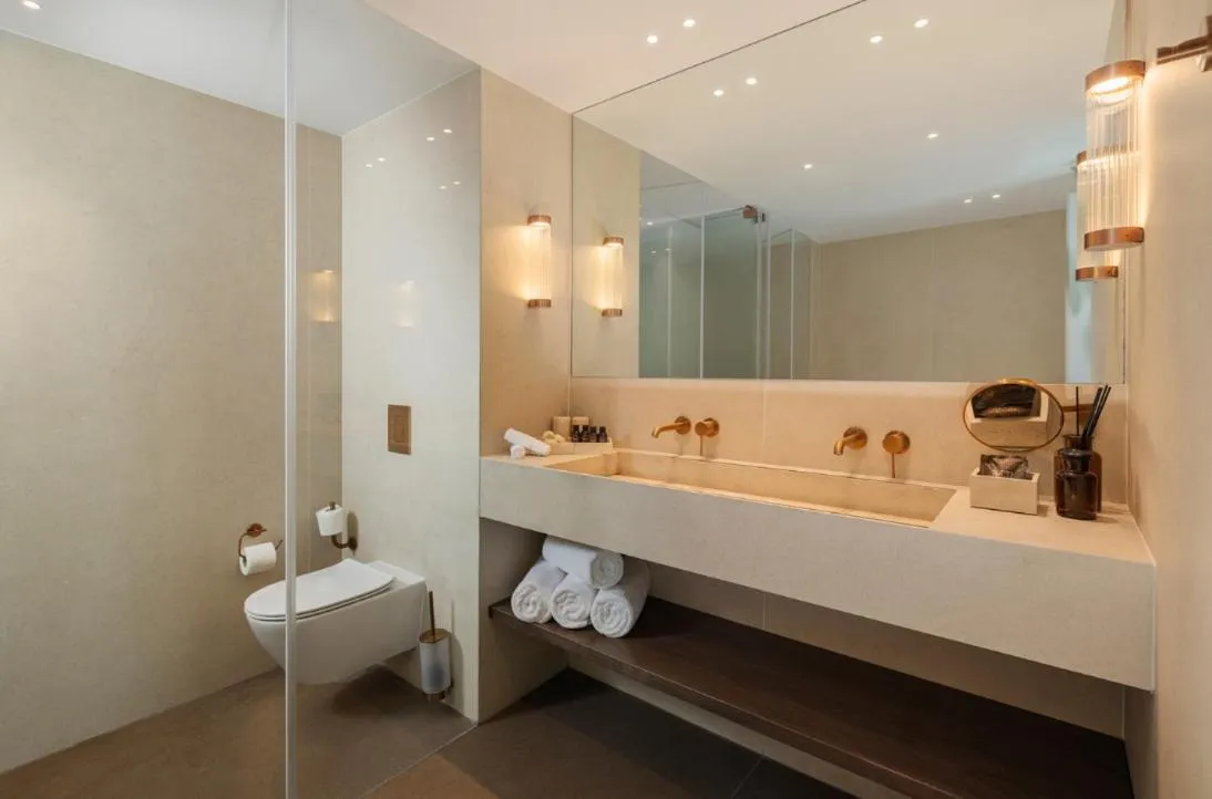 Bathroom in Enjoy Dead Sea Hotel