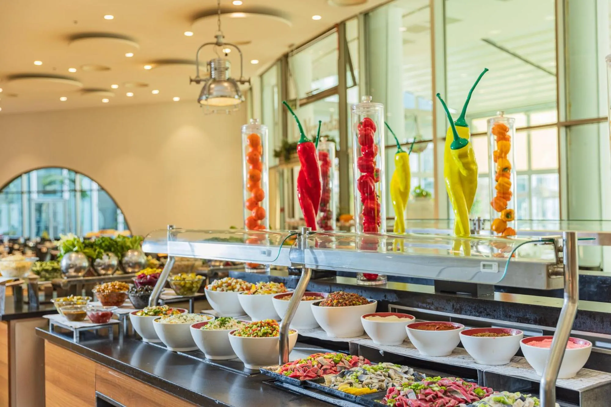 Food and drinks in Enjoy Dead Sea Hotel