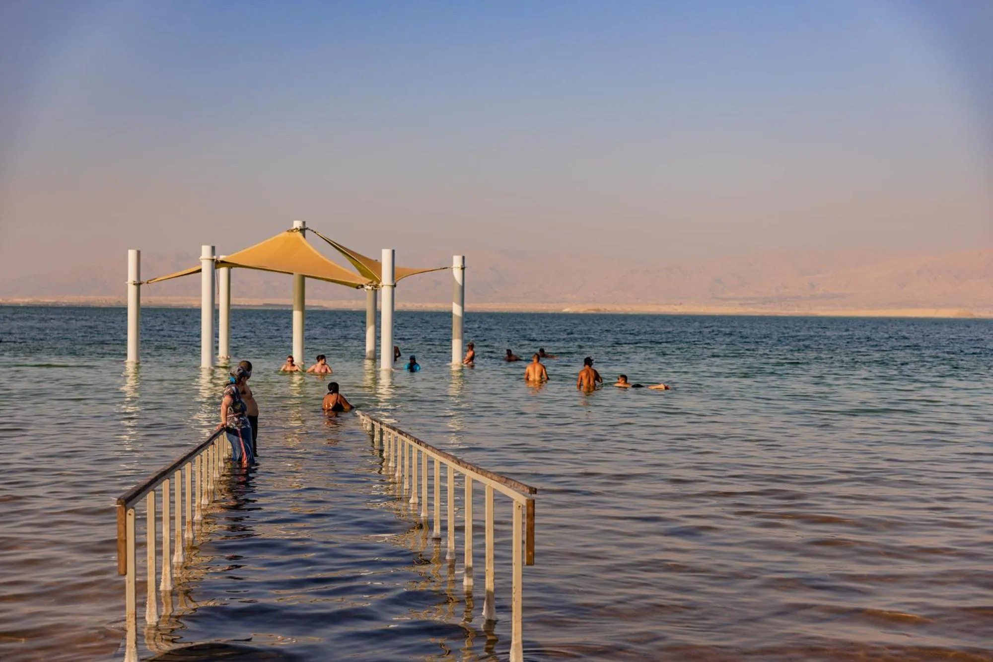 Beach in Enjoy Dead Sea Hotel