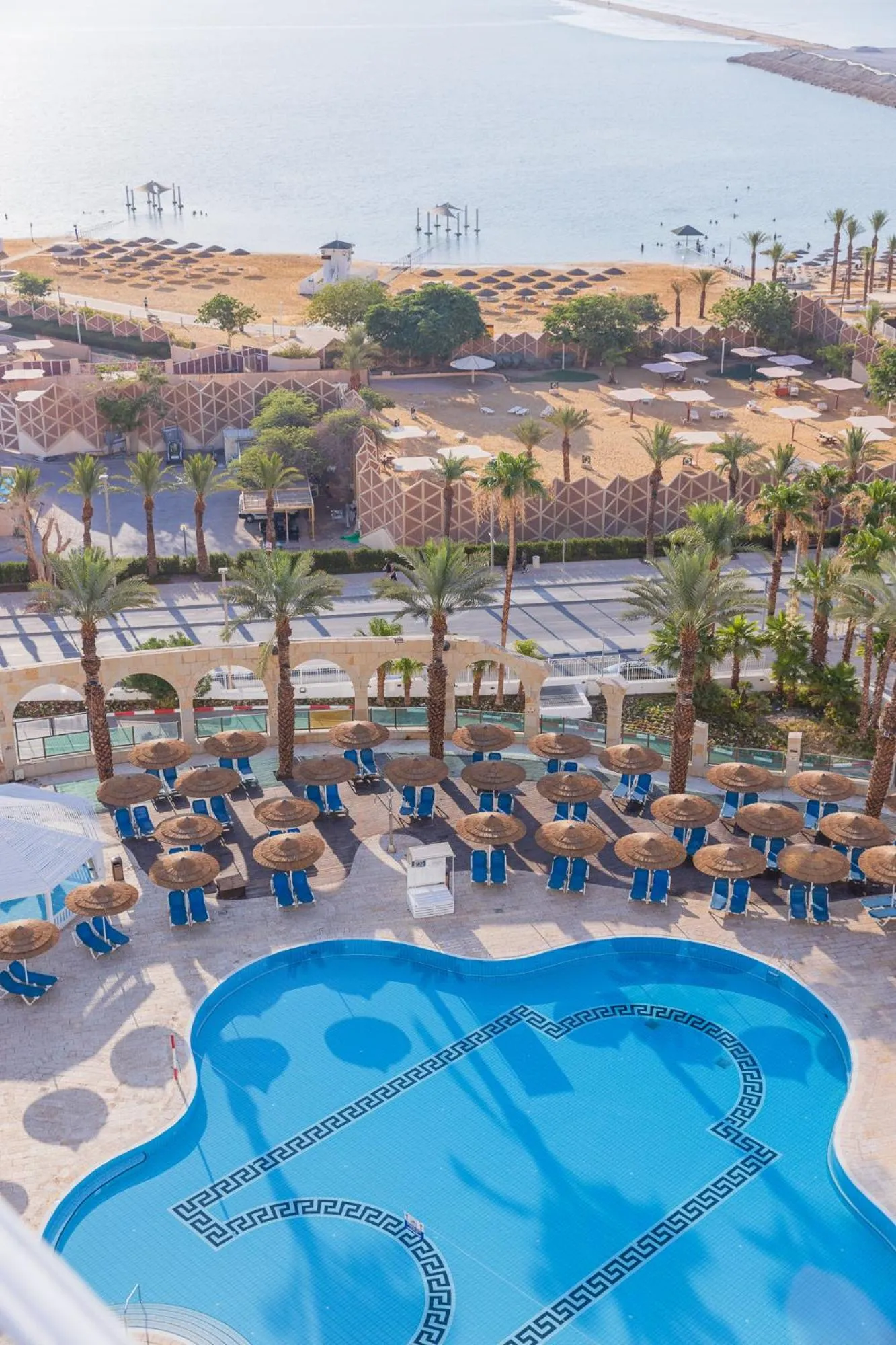 Bird's eye view in Enjoy Dead Sea Hotel