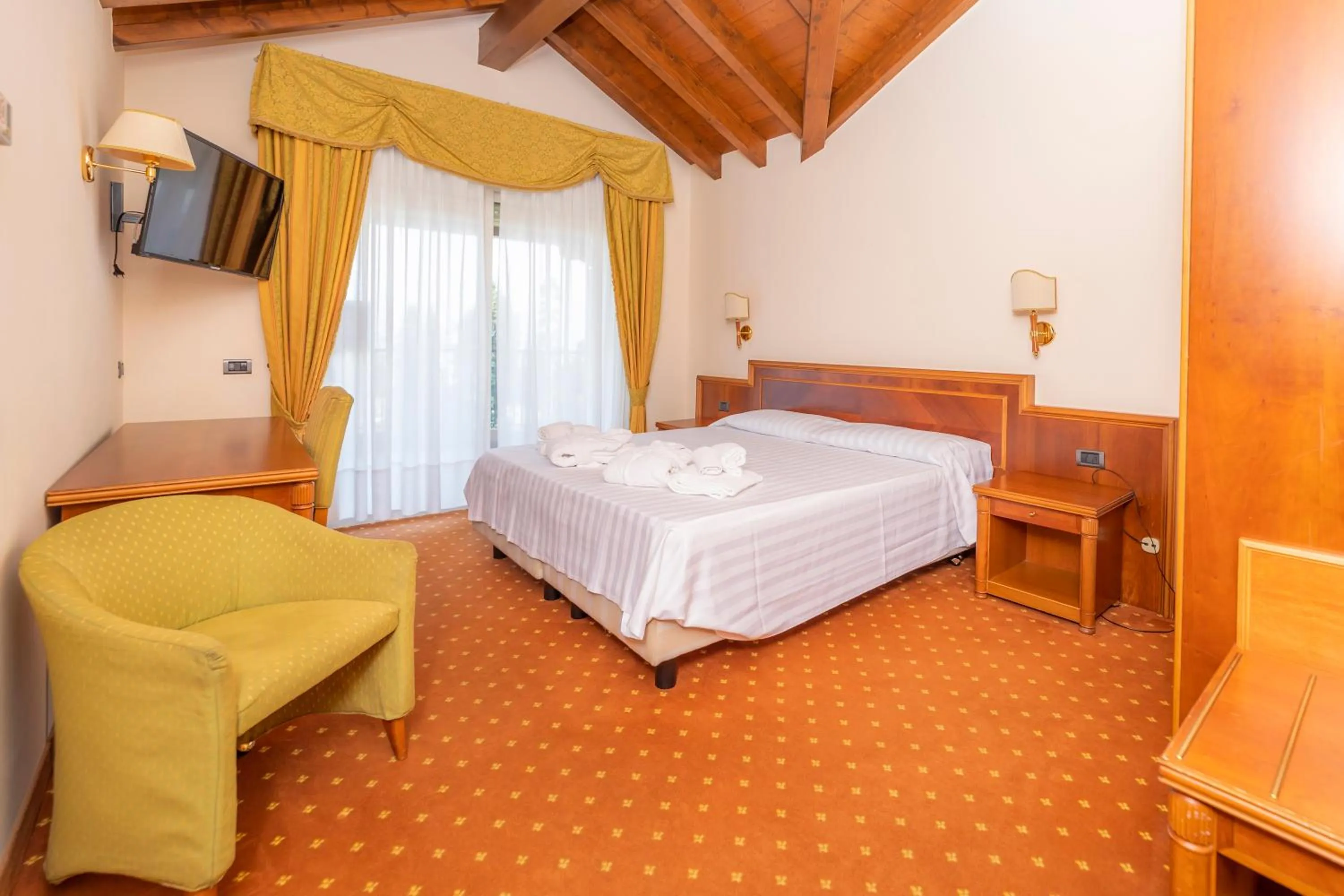 Bedroom, Bed in Hotel Della Torre