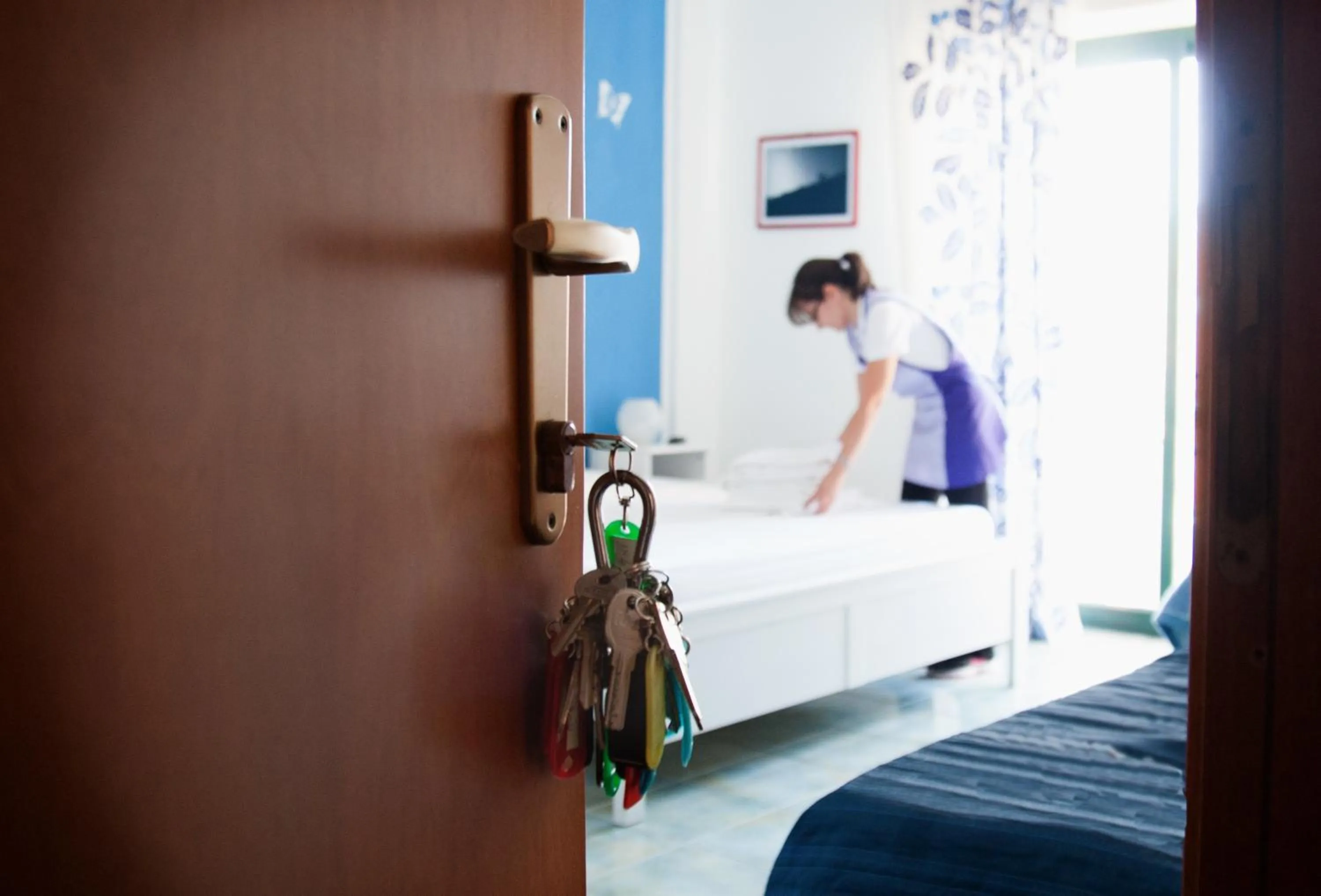 Staff, Bed in Hotel Donna Rosa