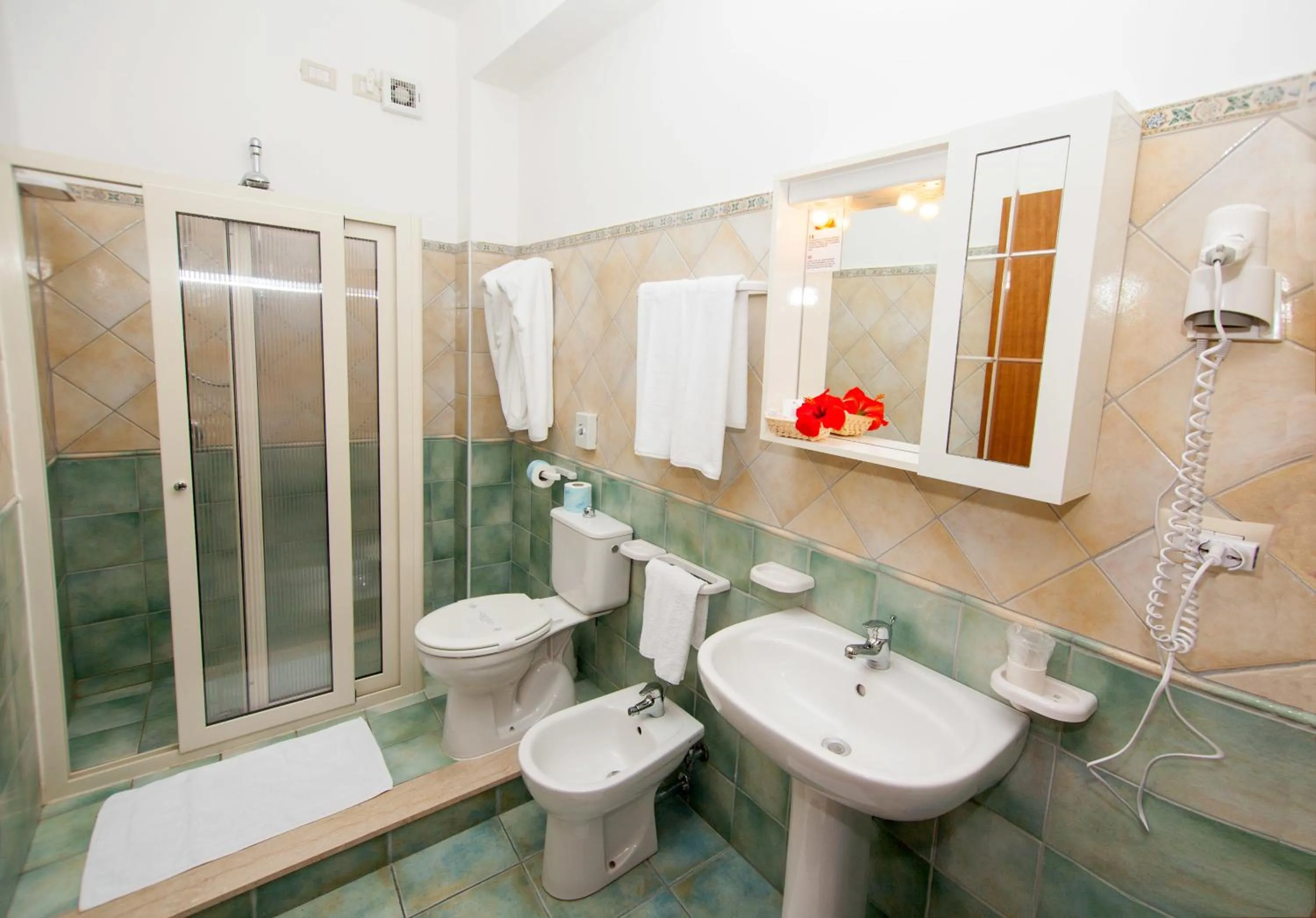 Bathroom in Hotel Donna Rosa