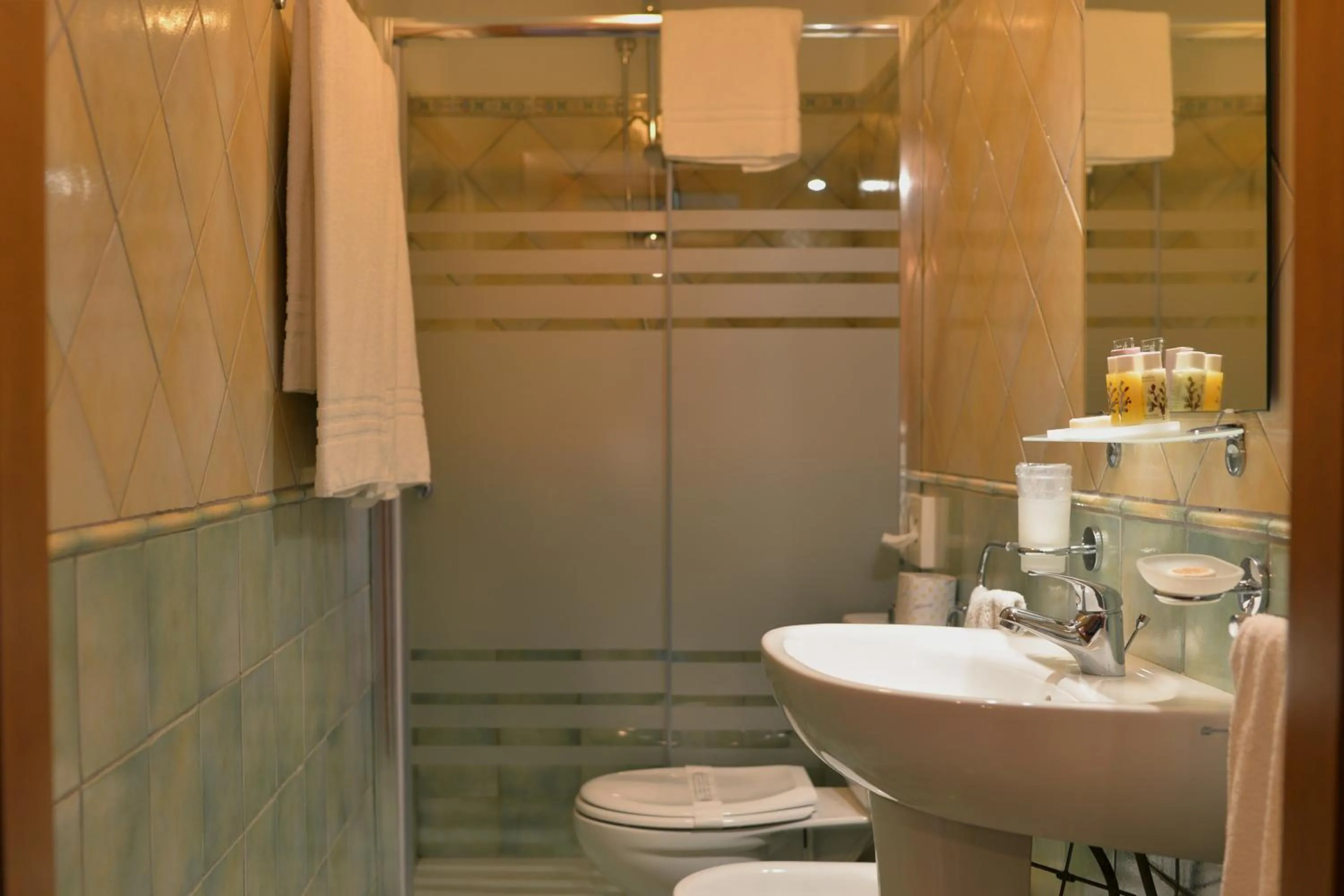 Bathroom in Hotel Donna Rosa