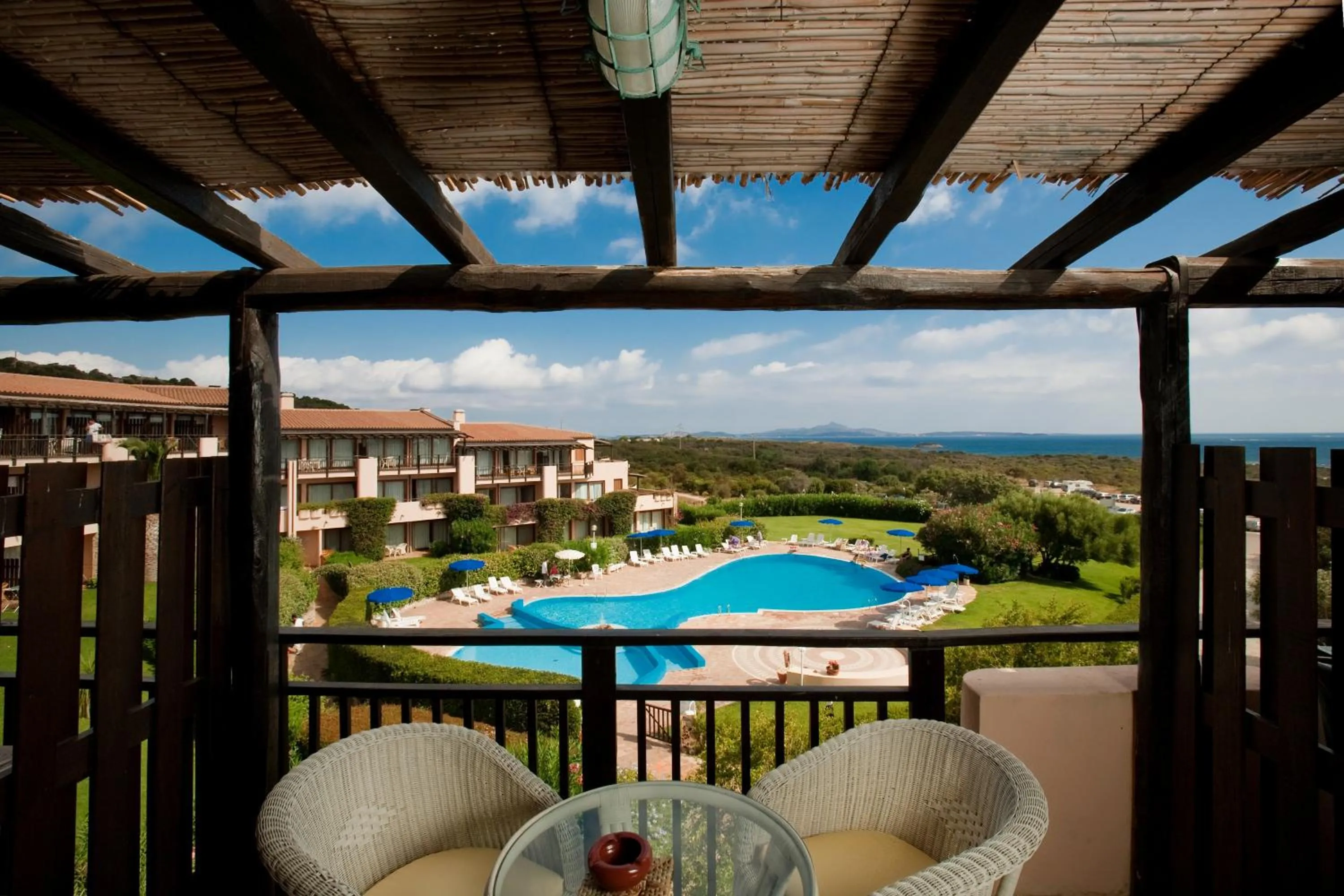 Balcony/Terrace in Swadeshi Sporting Hotel Tanca Manna