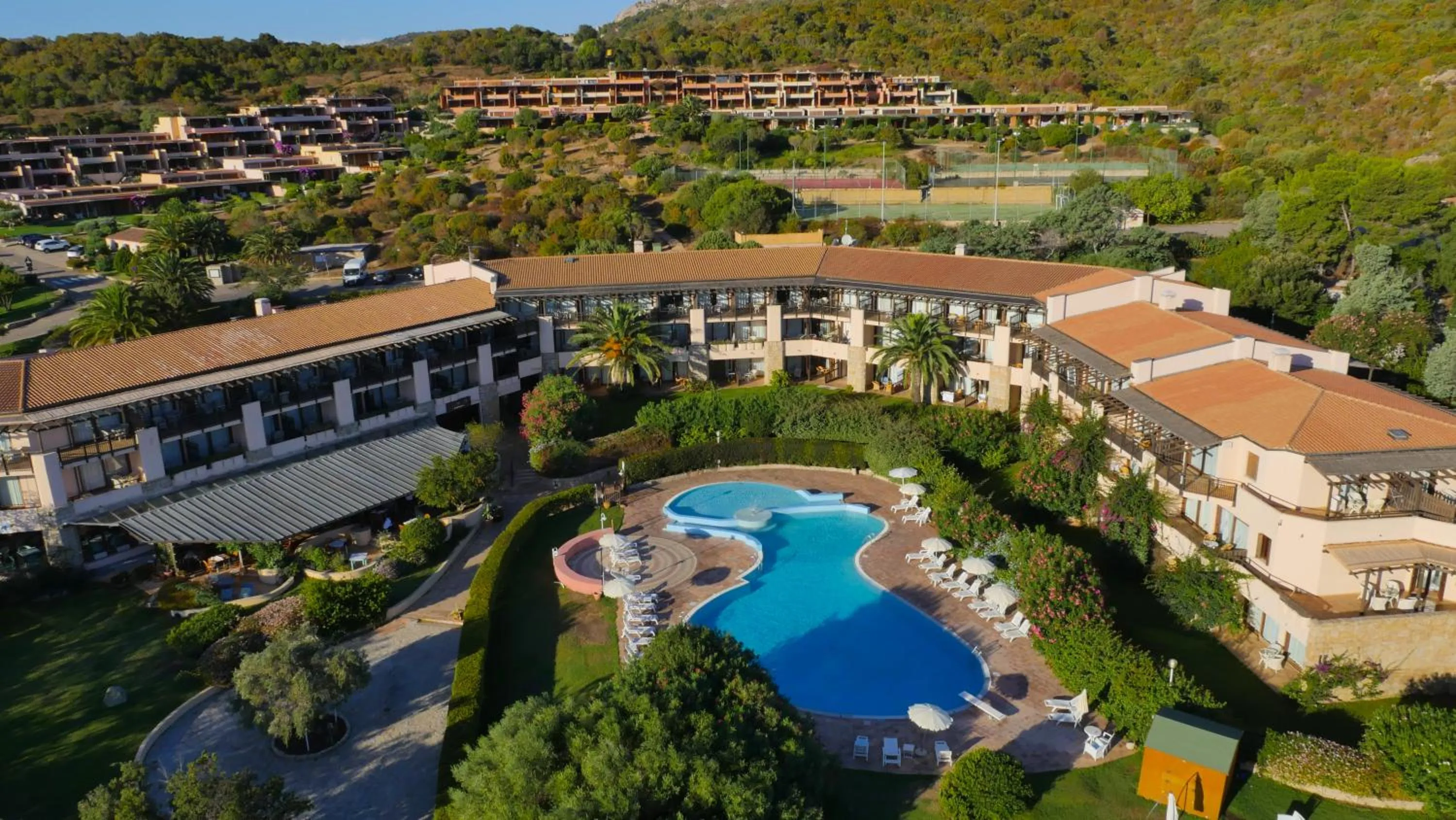 Bird's eye view in Swadeshi Sporting Hotel Tanca Manna