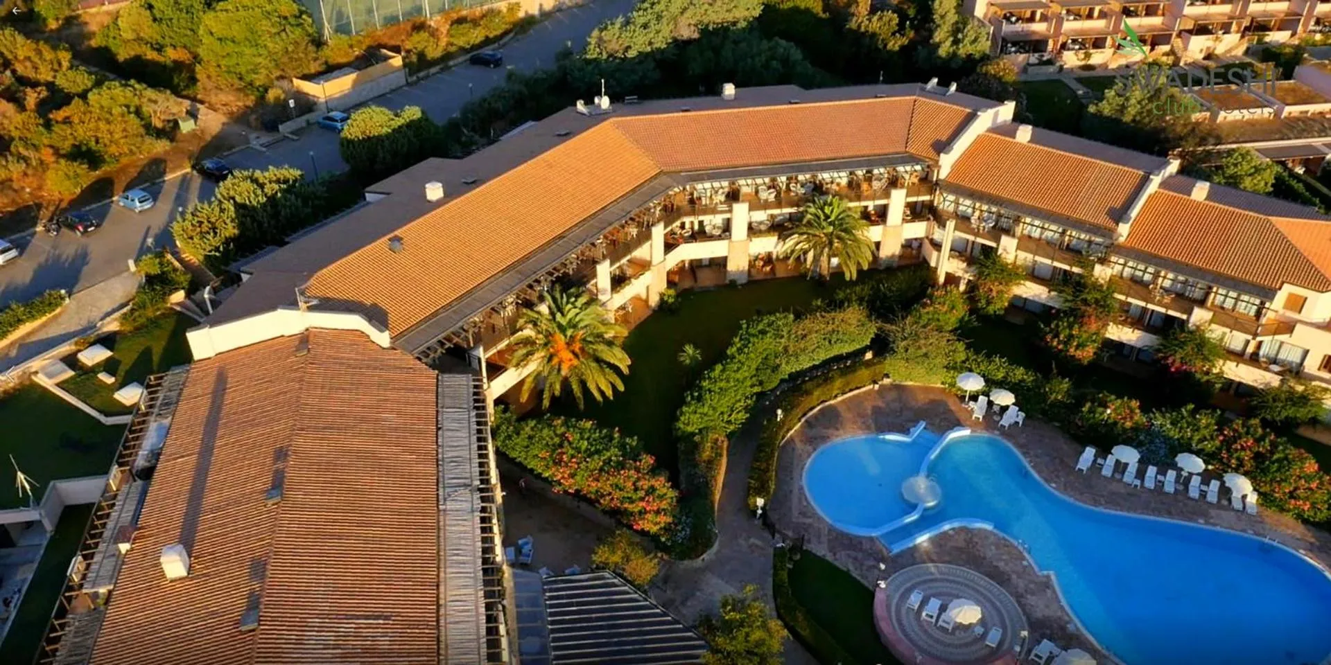 Bird's eye view in Swadeshi Sporting Hotel Tanca Manna