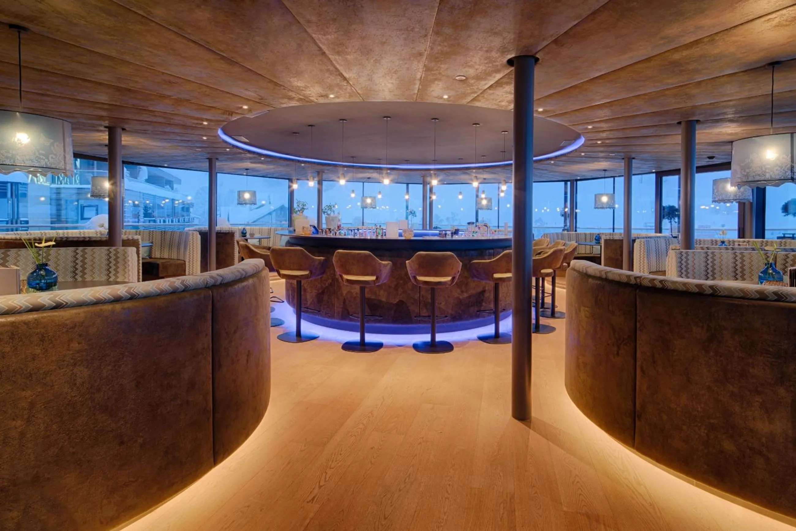 Lounge or bar in LUNARIS Wellnessresort