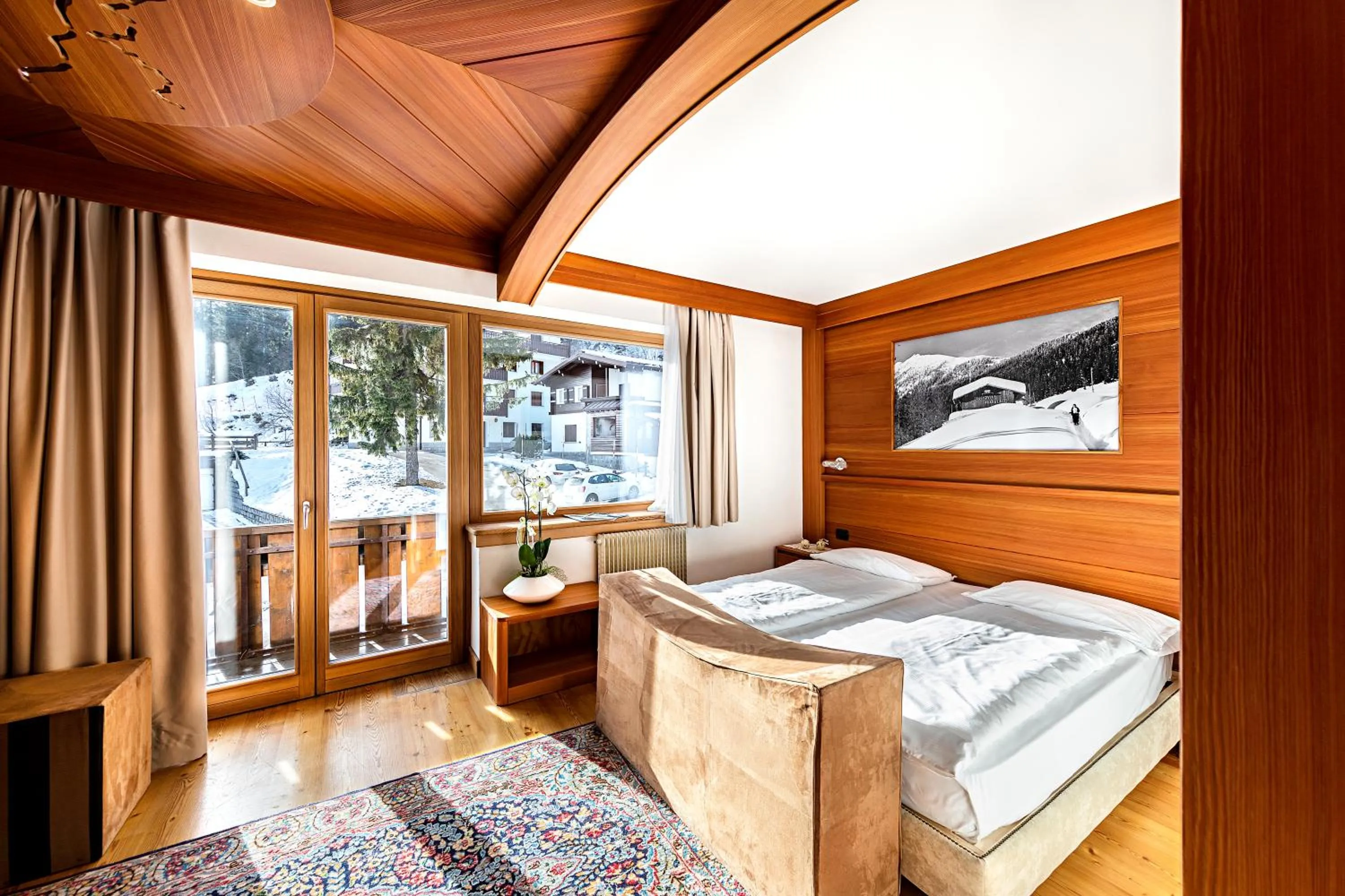 Bedroom, Bed in Hotel Dahu