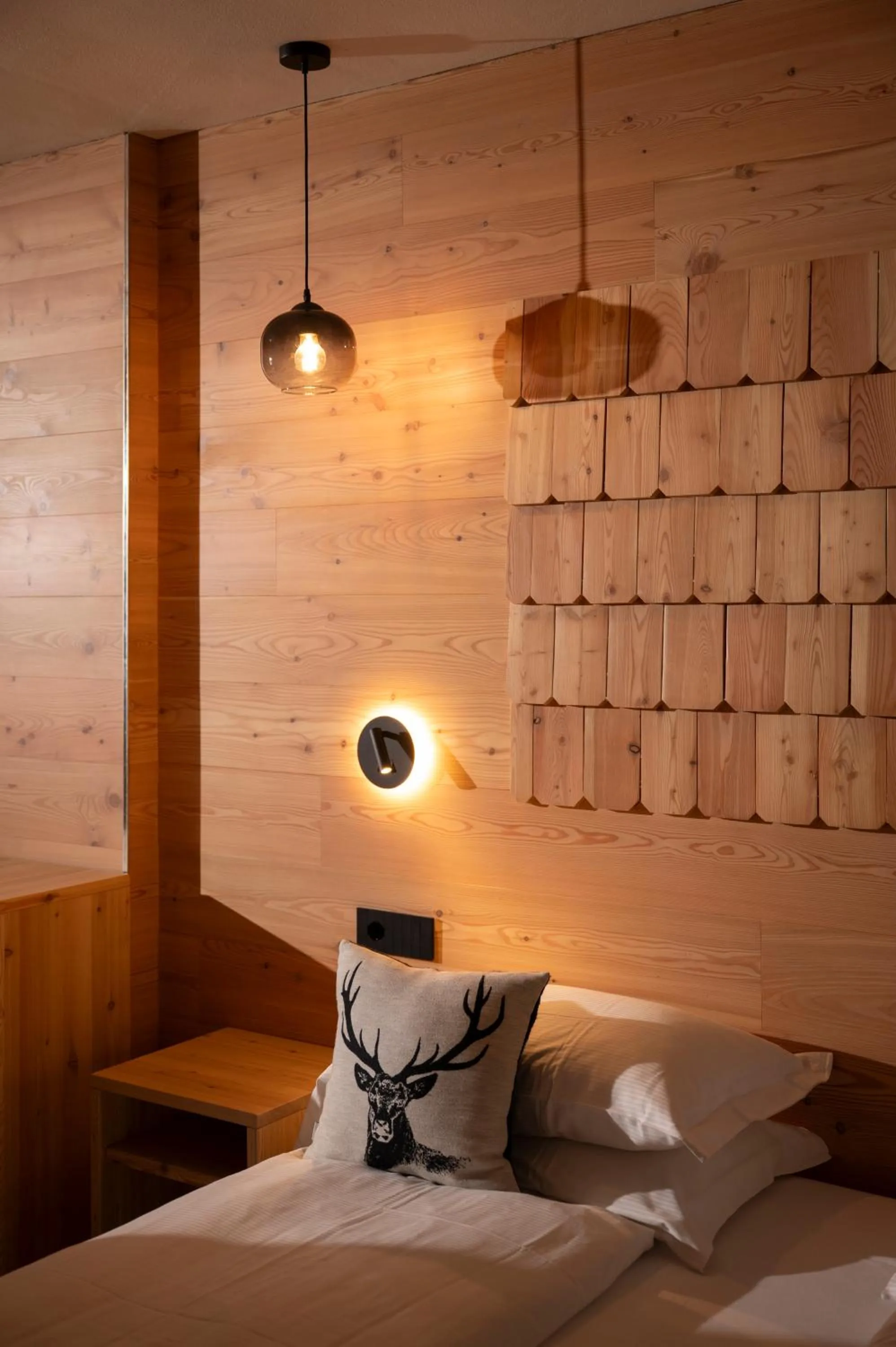 Bedroom, Bed in Hotel Dahu