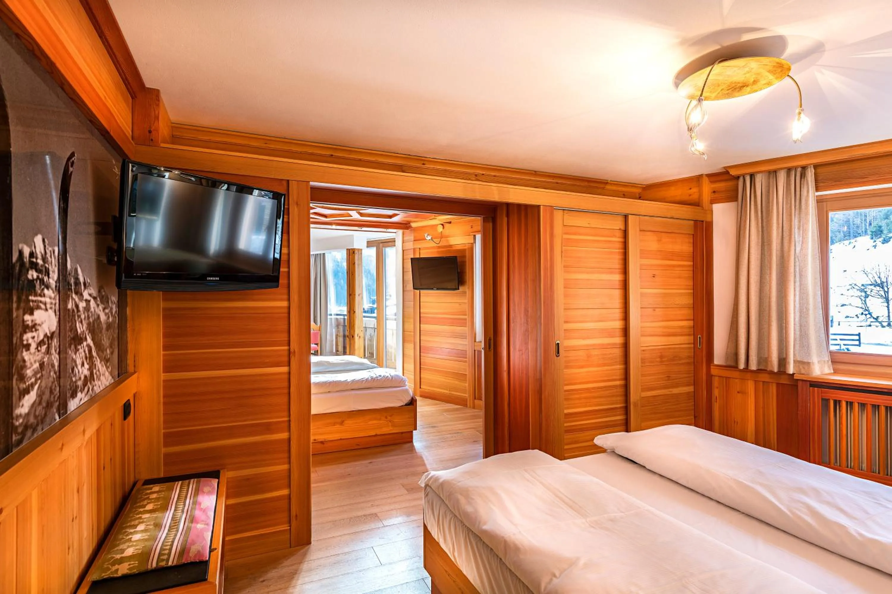 Bedroom, Bed in Hotel Dahu