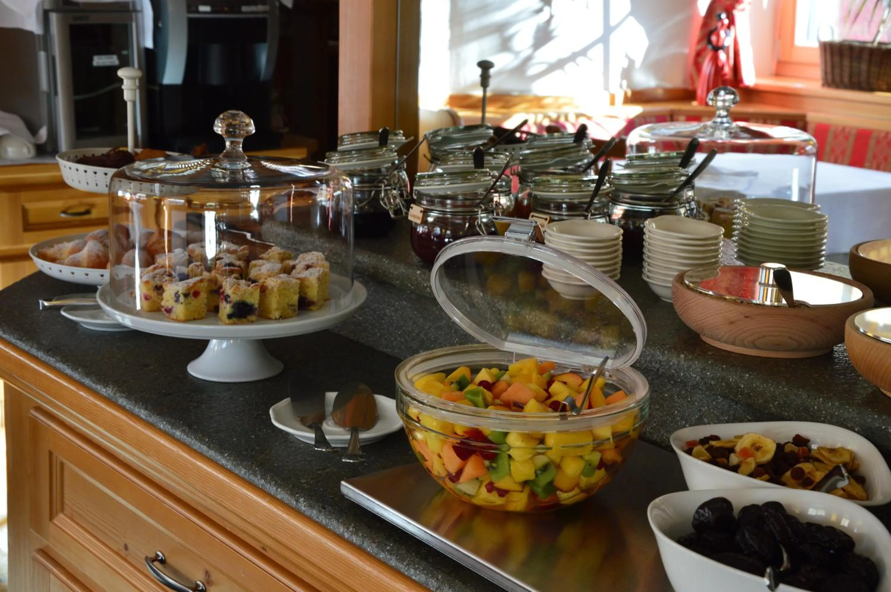 Food close-up in Hotel Garnì Carpe Diem