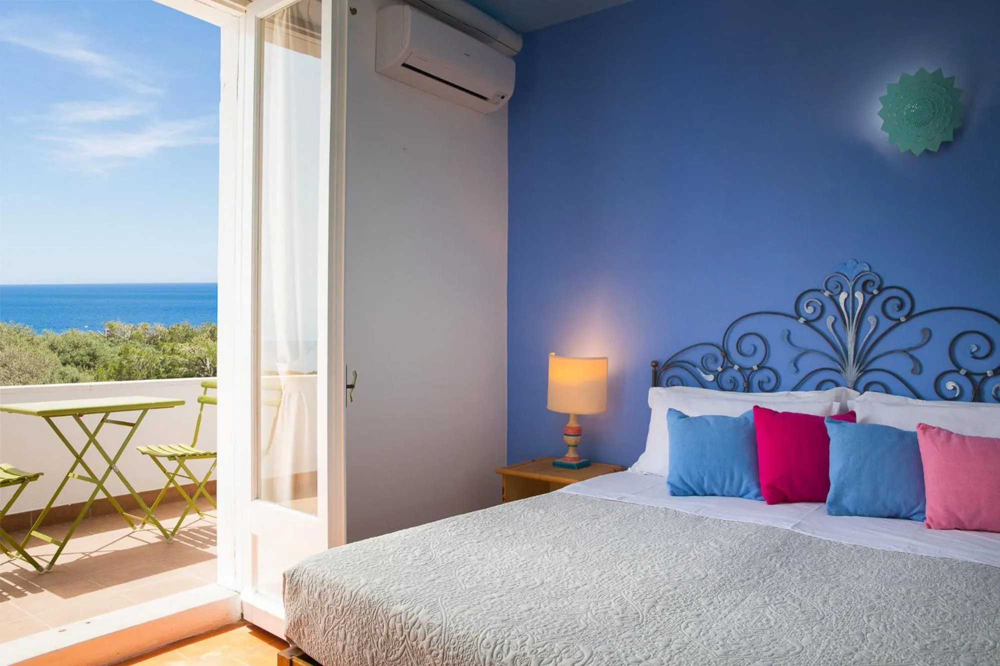 Balcony/Terrace, Bed in Palmasera Charming Rooms