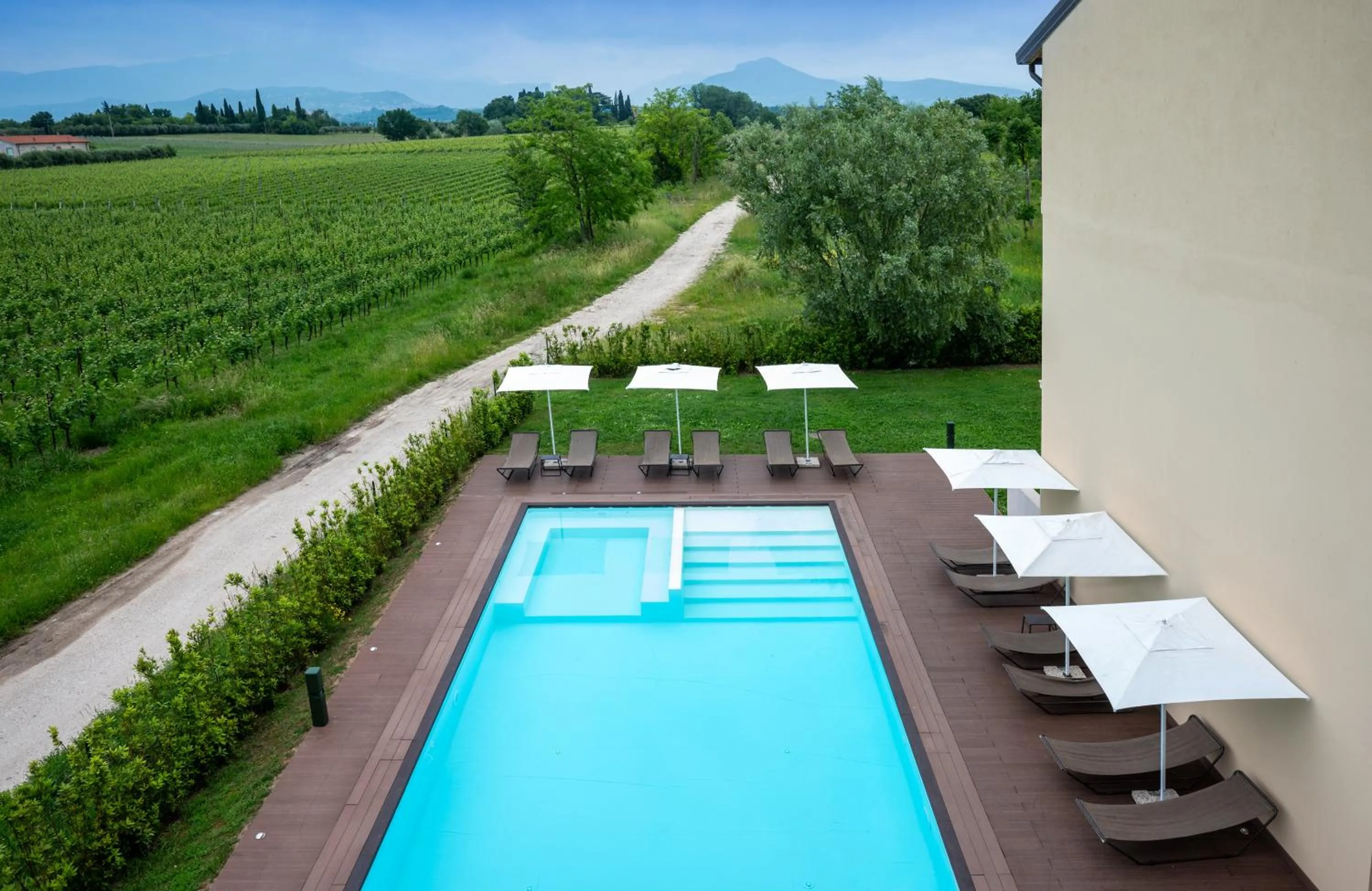 Swimming pool in Leonardo Hotel Lago di Garda - Wellness and Spa