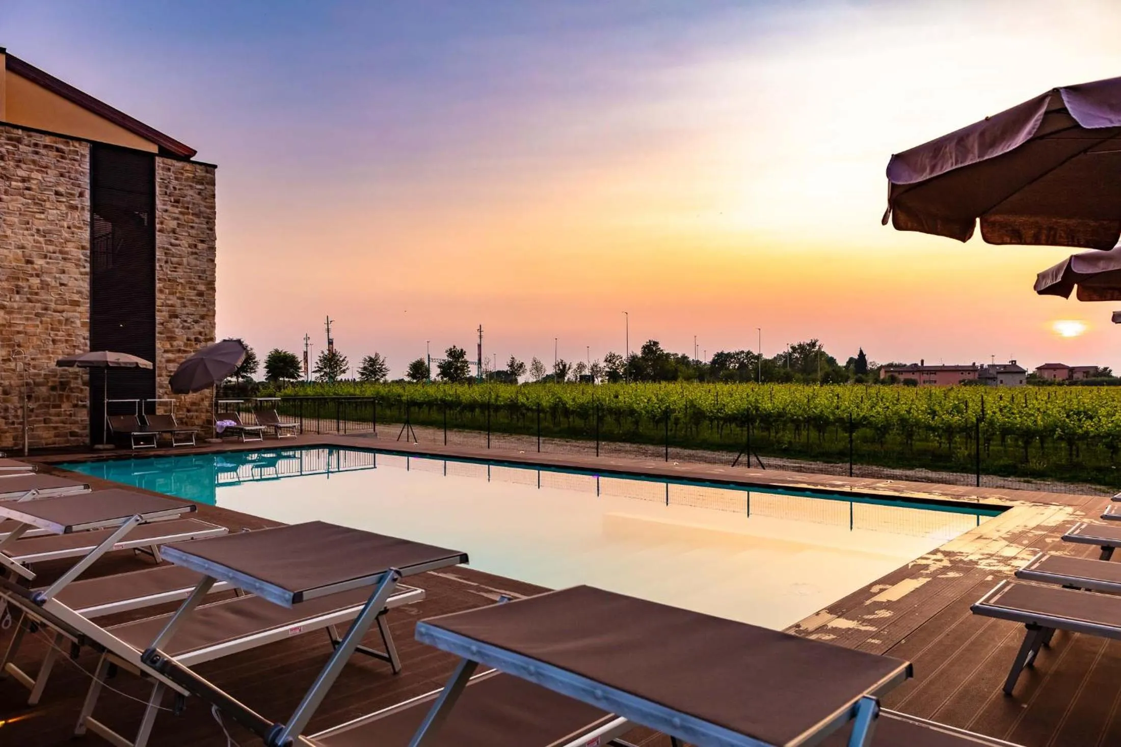 Swimming pool in Leonardo Hotel Lago di Garda - Wellness and Spa