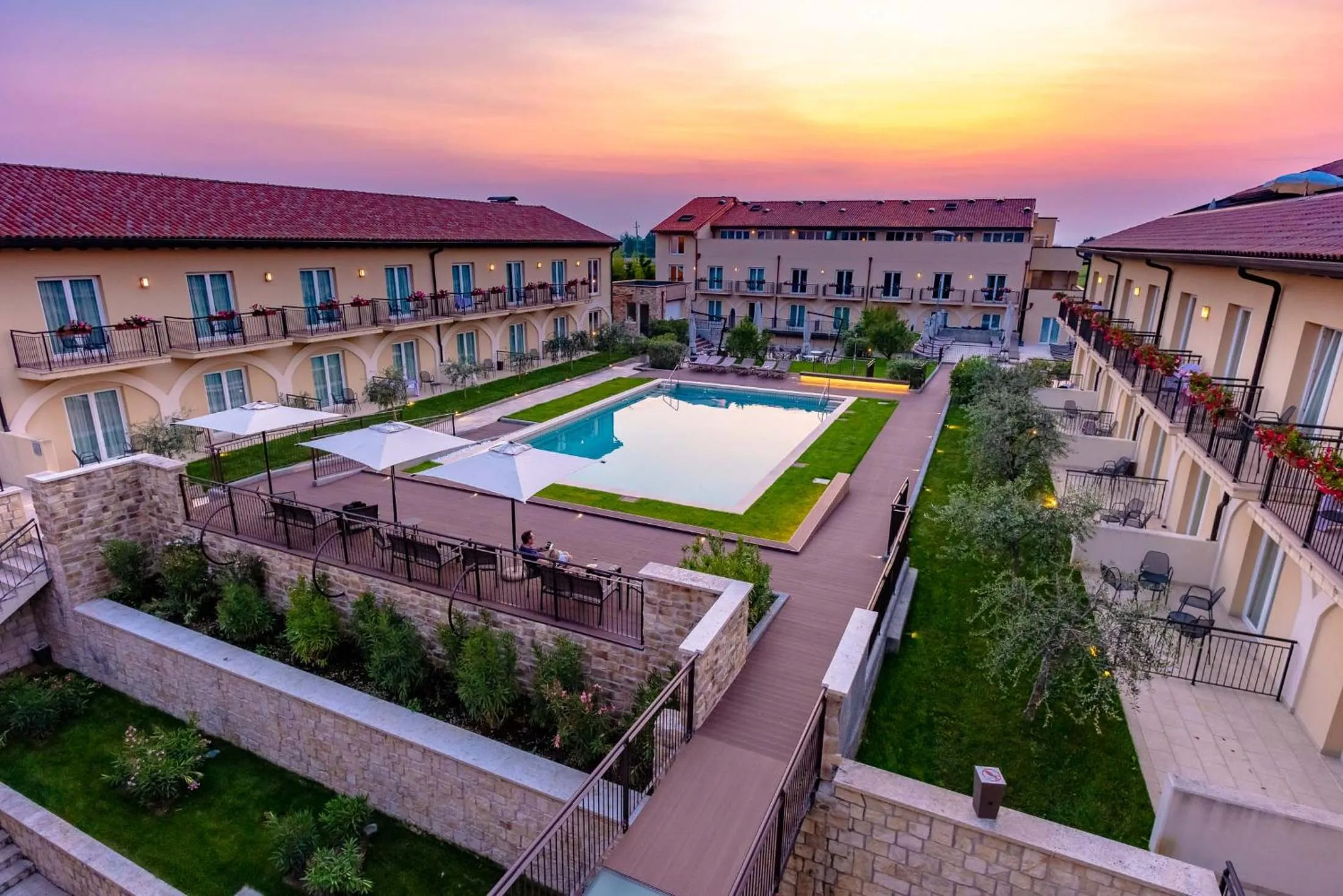 Swimming pool in Leonardo Hotel Lago di Garda - Wellness and Spa