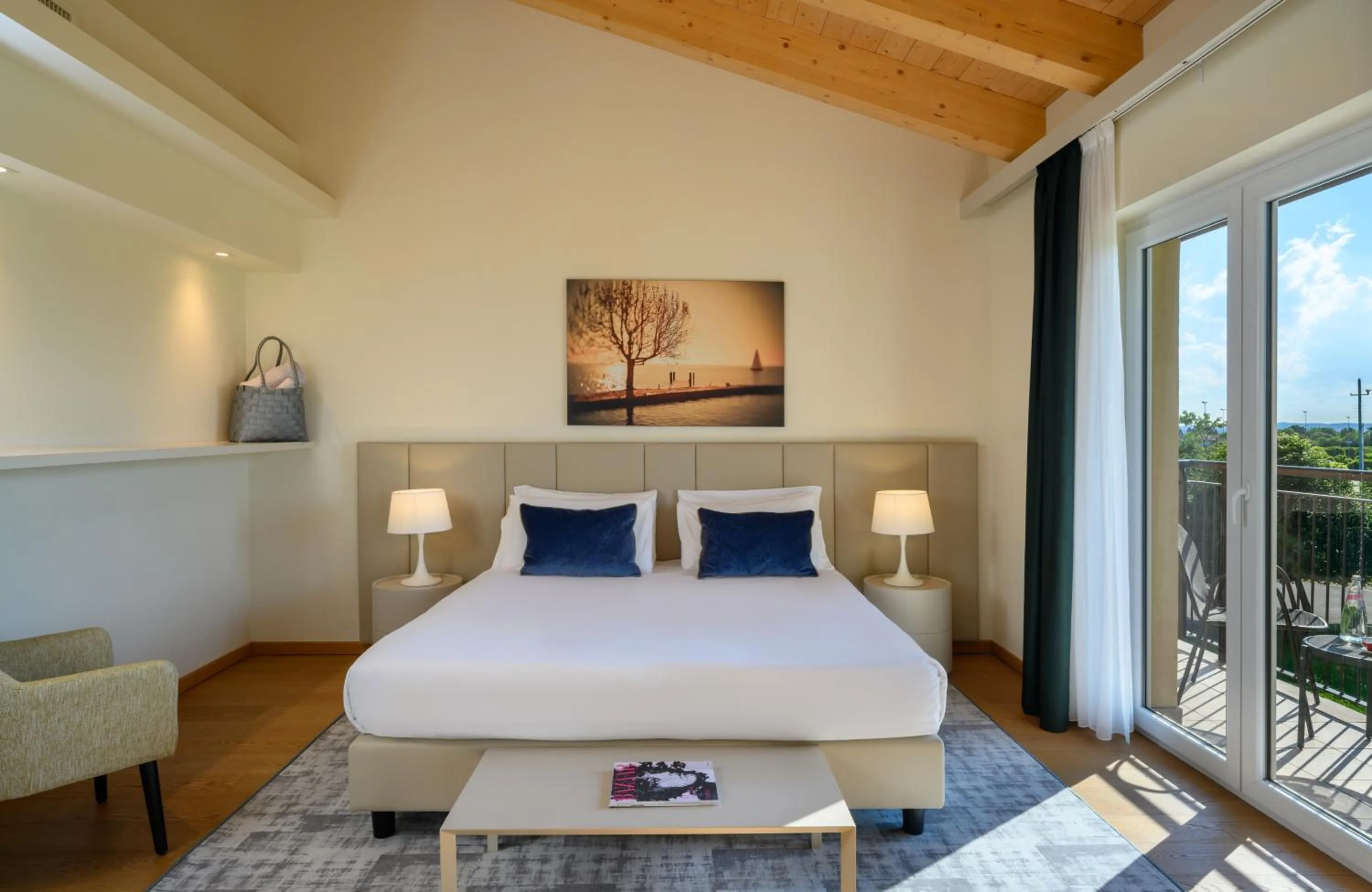 Bed in Leonardo Hotel Lago di Garda - Wellness and Spa