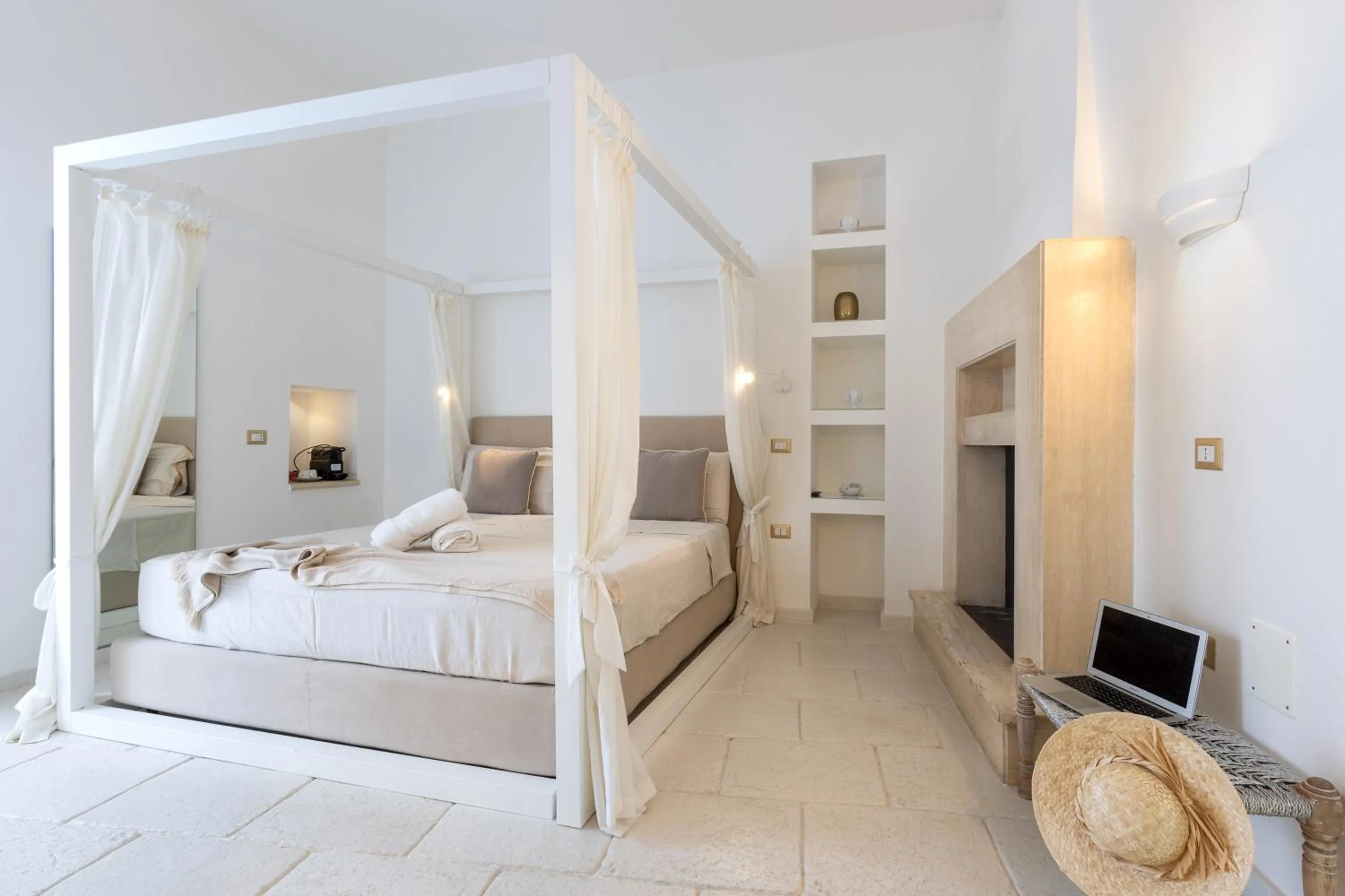 Bedroom, Bed in La Loggetta