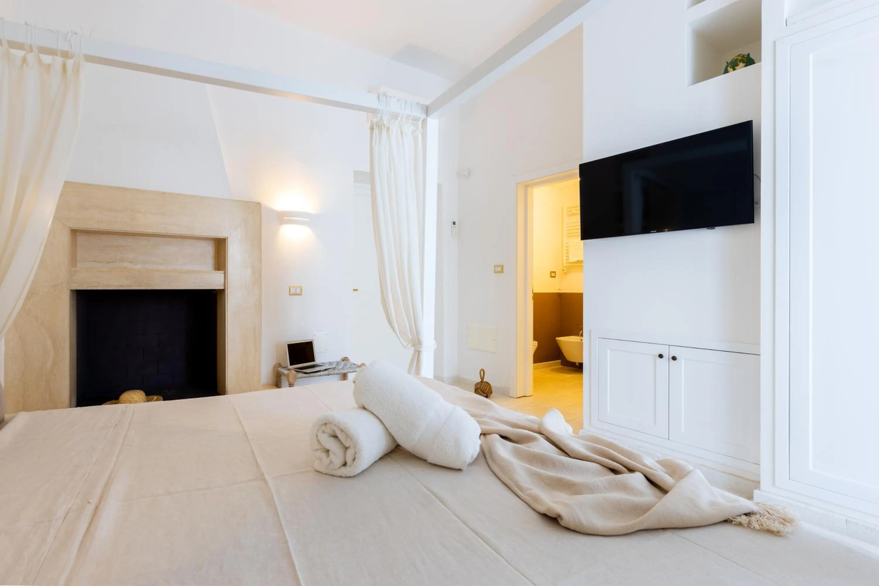 Bedroom, Bed in La Loggetta