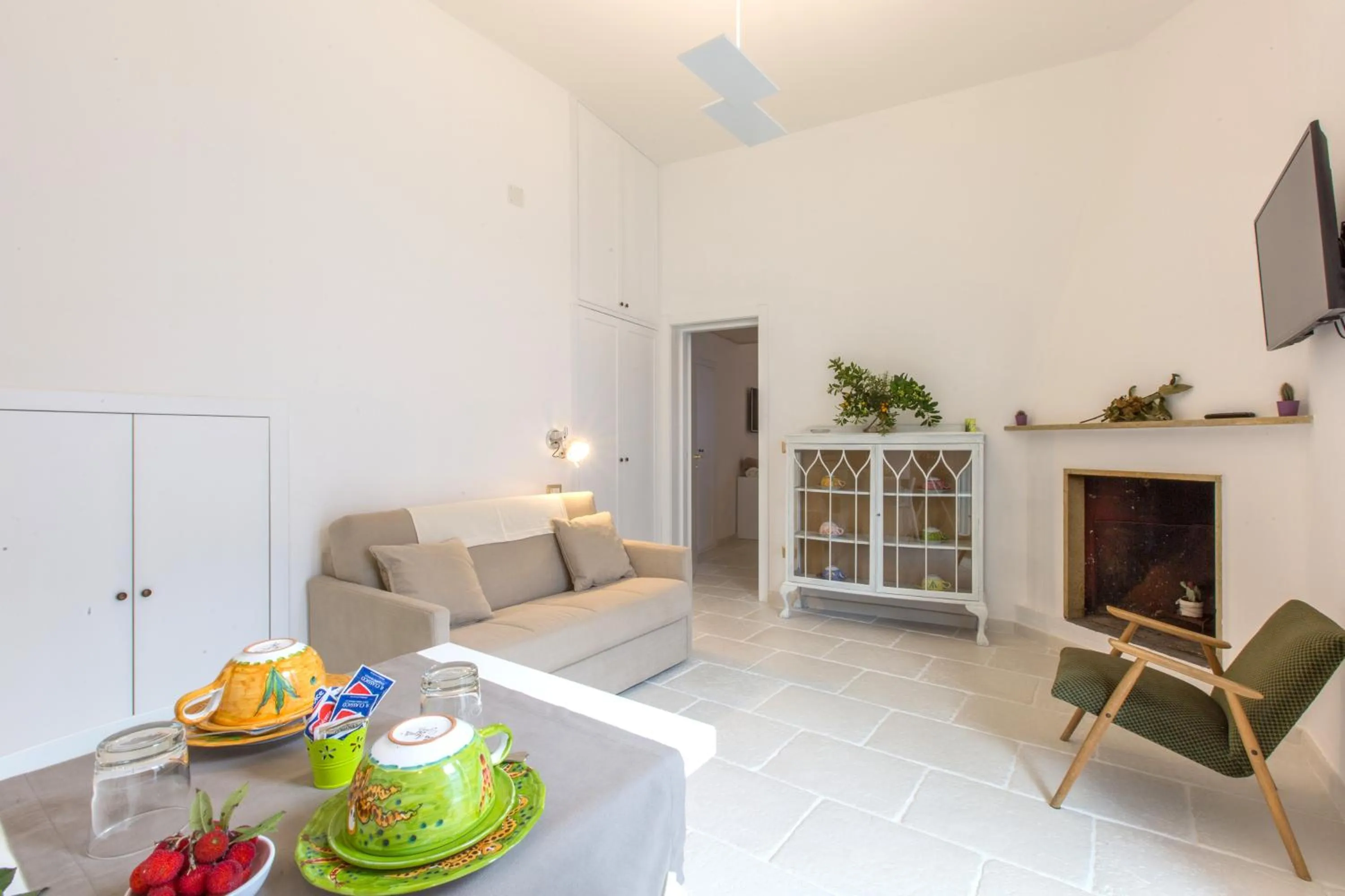 Living room in La Loggetta