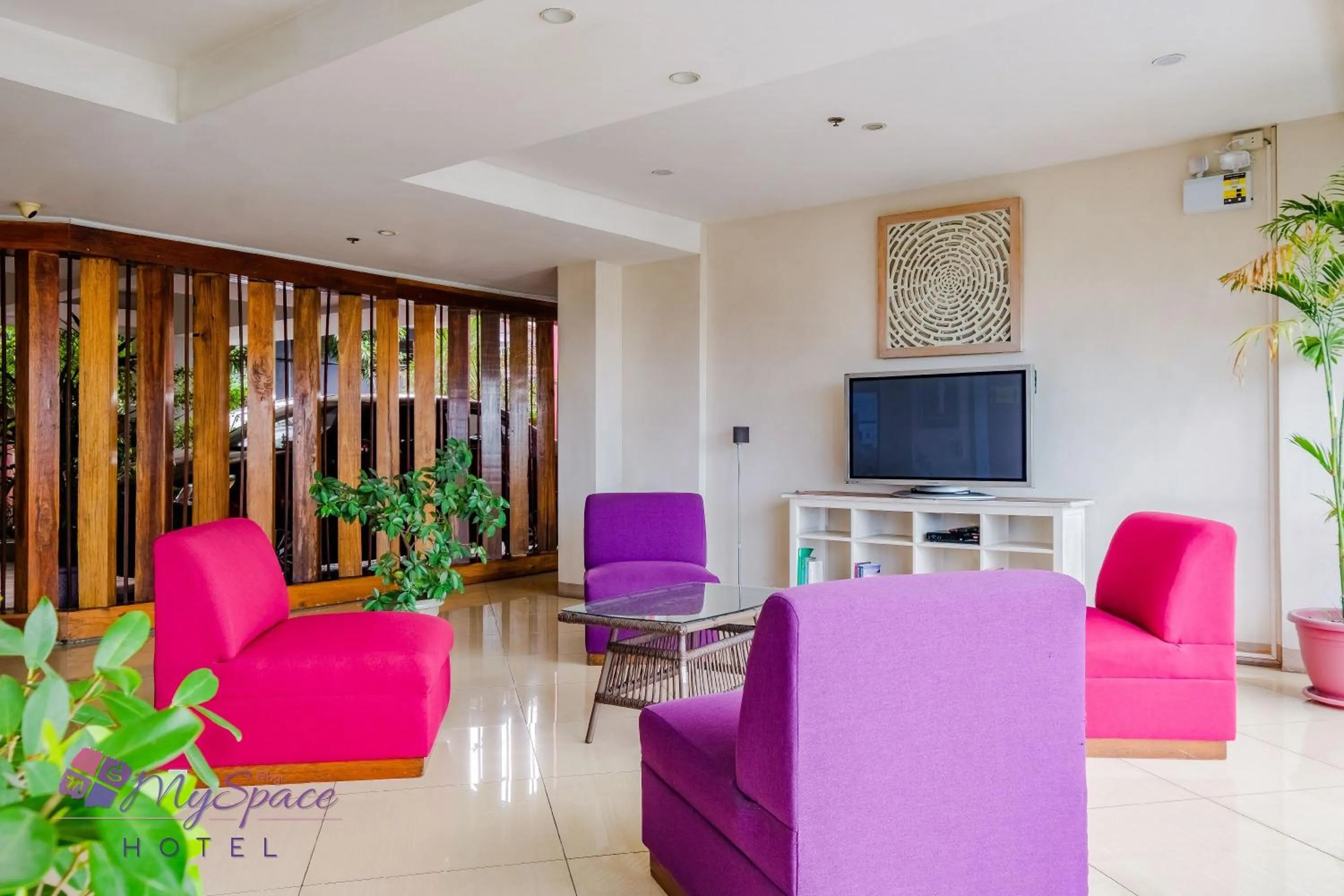 Lobby or reception in MySpace Hotel @BGC