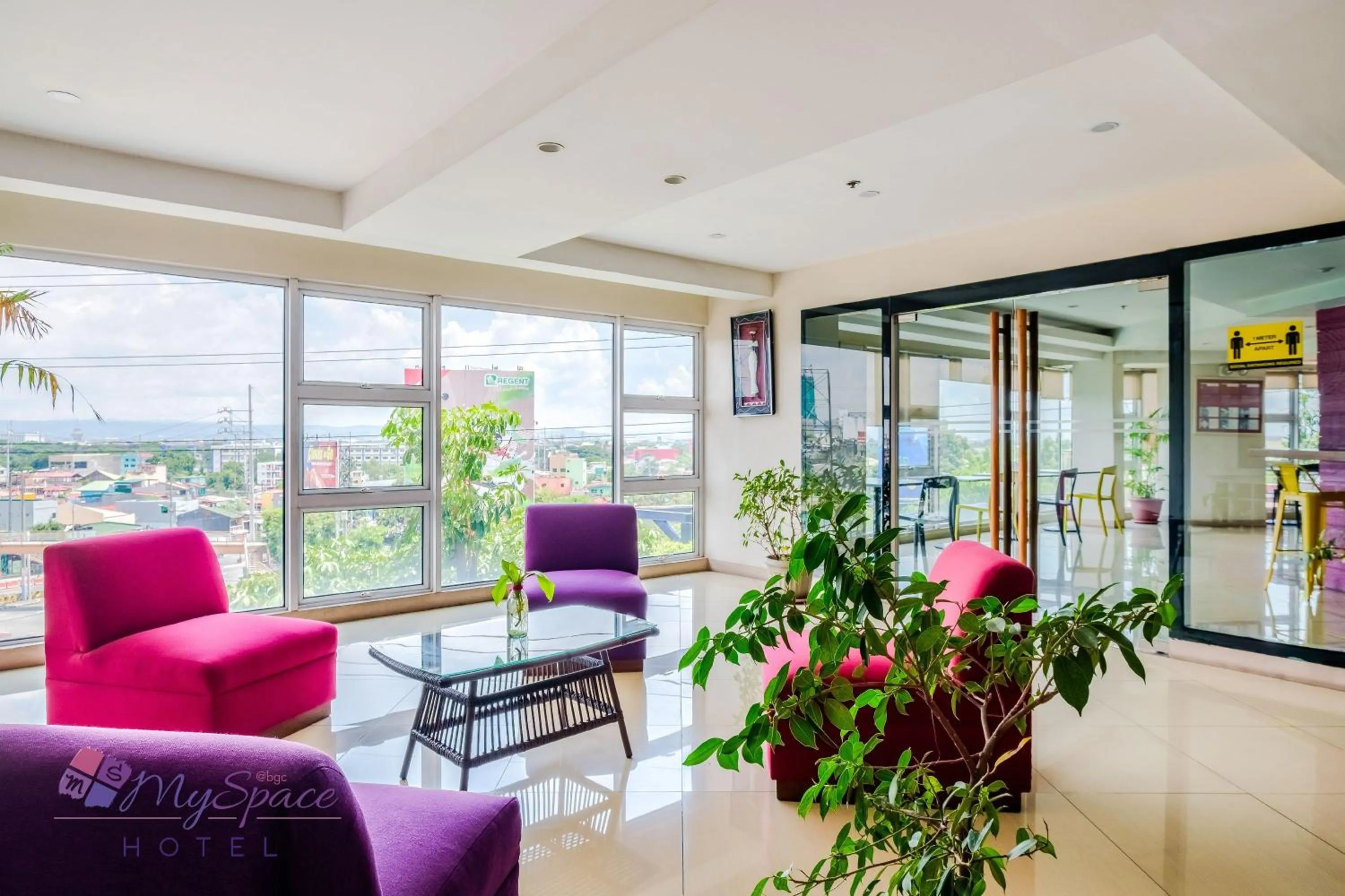 Lobby or reception in MySpace Hotel @BGC