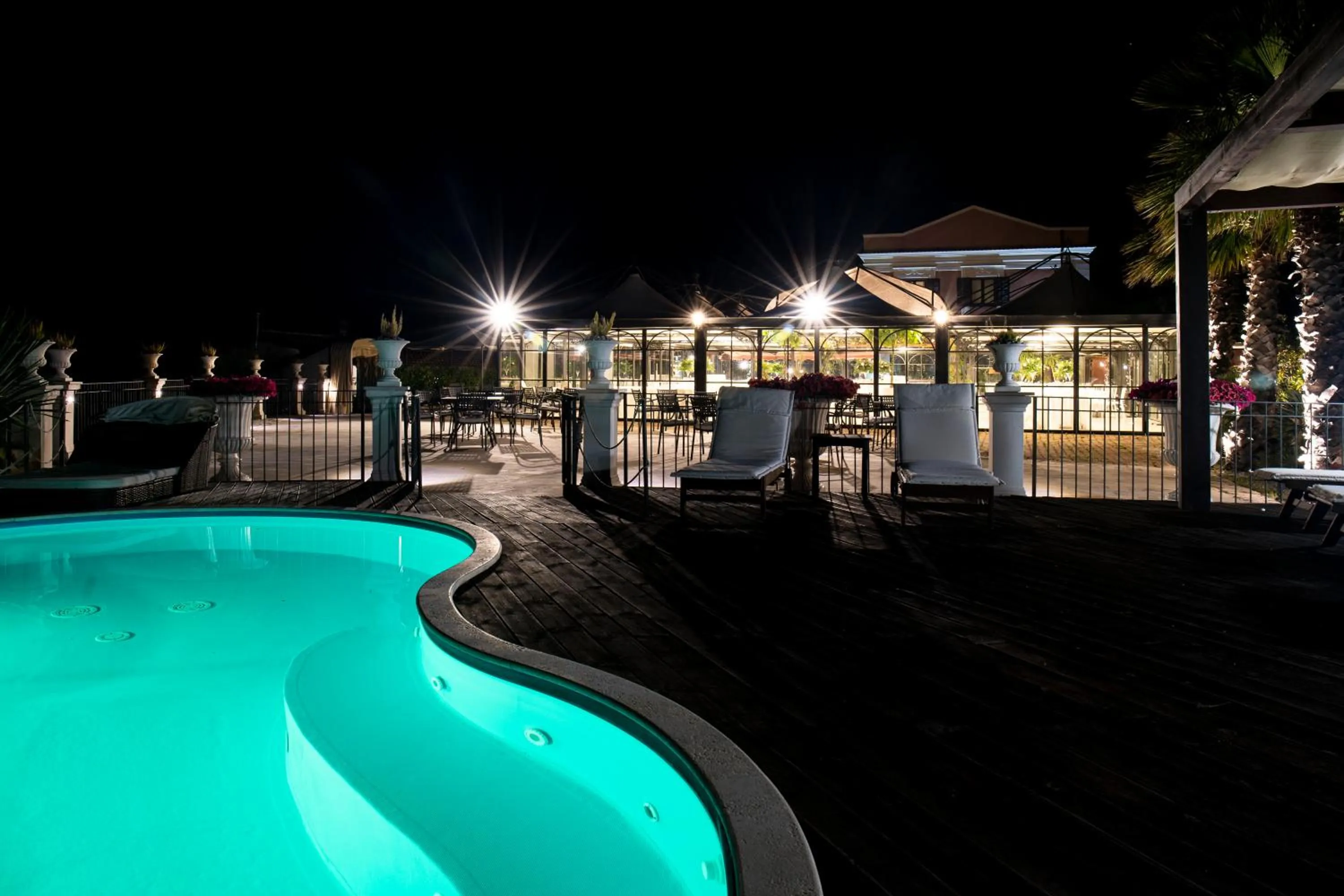 Swimming pool in Relais Villa Giuliana